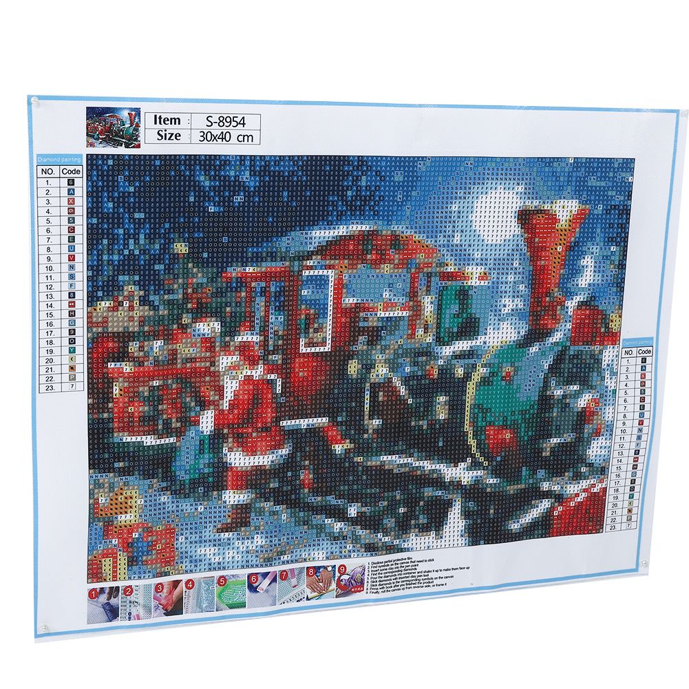 Christmas Diamond Painting Picture Rhinestones Painting DIY Home Decoration view 11