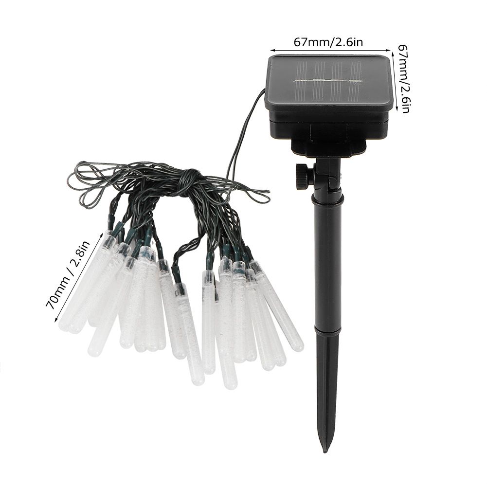 Solar Power Christmas String Lights Kit for Home Garden Wedding Party Home view 12