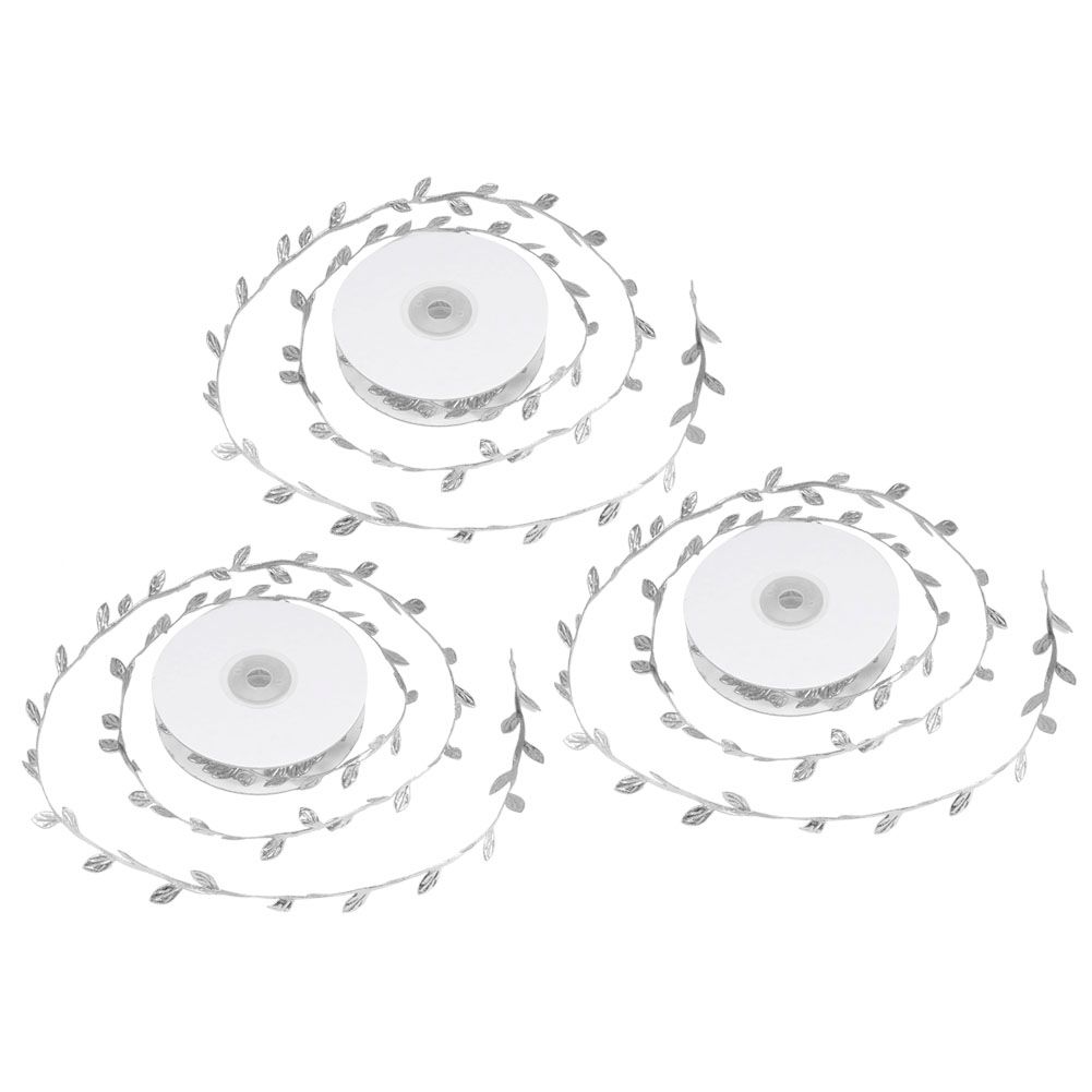 3 Roll Artificial Leaves Vine DIY Kindergarten Craft Wedding Decoration view 4