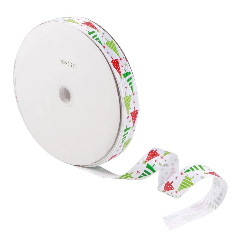 100Yards/Roll Christmas Ribbons DIY Gifts Box Wrapping Hair Accessories