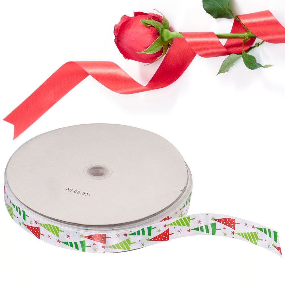 100Yards/Roll Christmas Ribbons DIY Gifts Box Wrapping Hair Accessories view 10