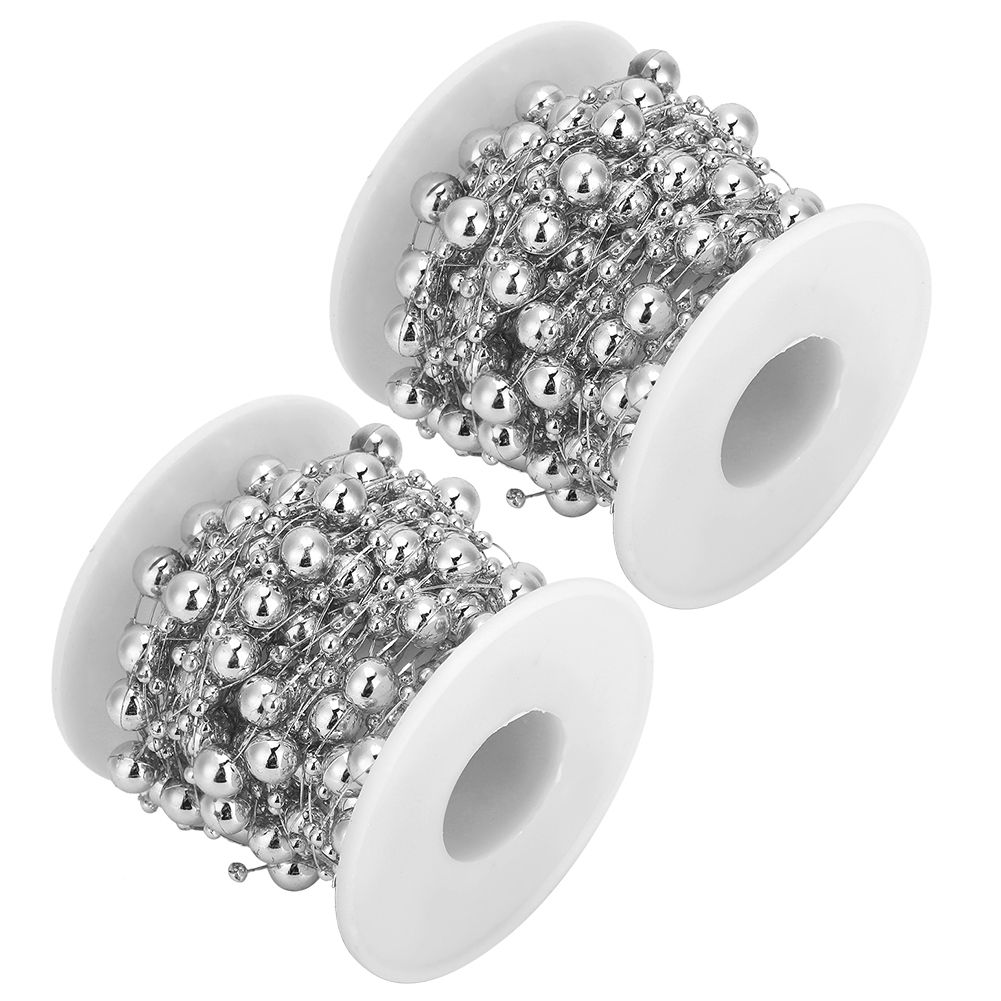 2Pcs ABS FivePointed Star Pearls Beads String for Wedding Bridal Bouquet view 6