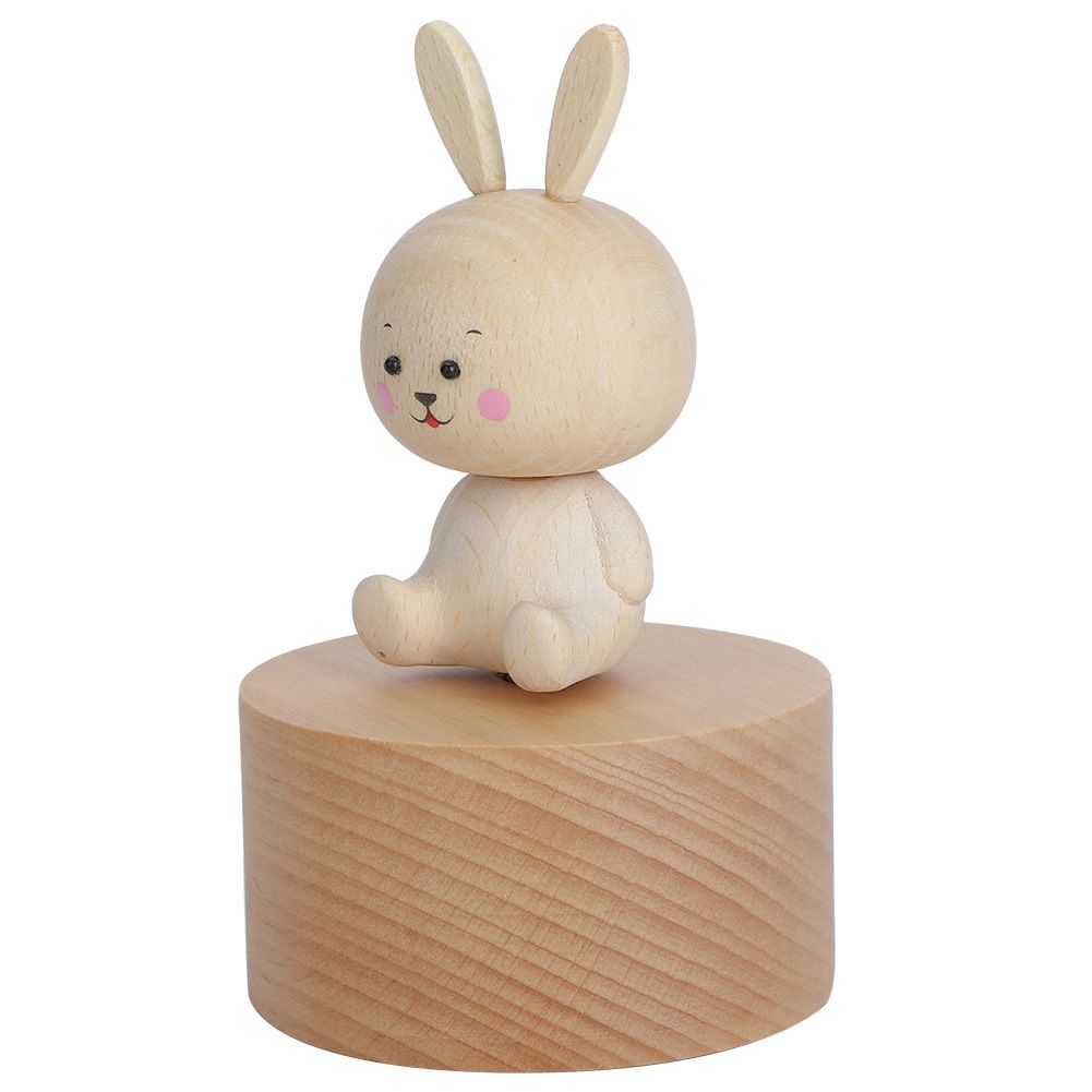 Animal Wooden Clockwork Music Boxes Children Kid Birthday Holiday Gifts — image 1