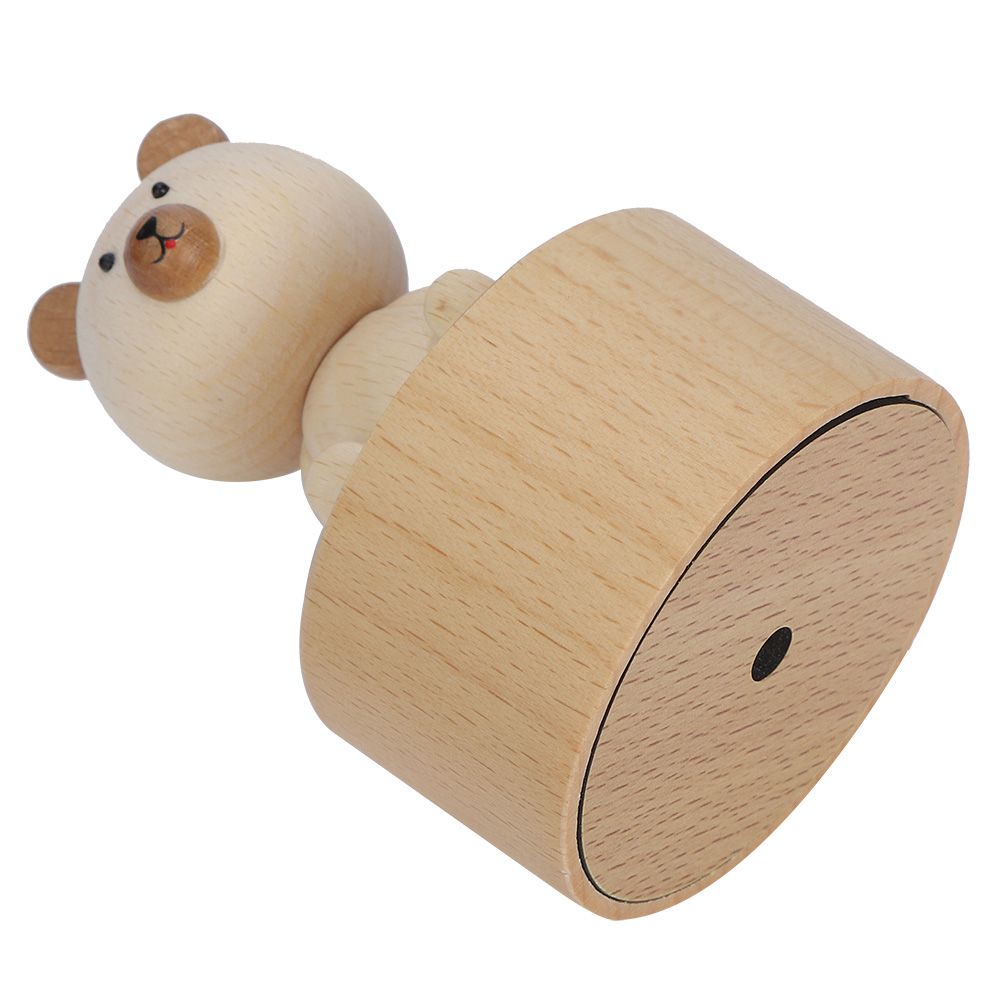 Animal Wooden Clockwork Music Boxes Children Kid Birthday Holiday Gifts view 4