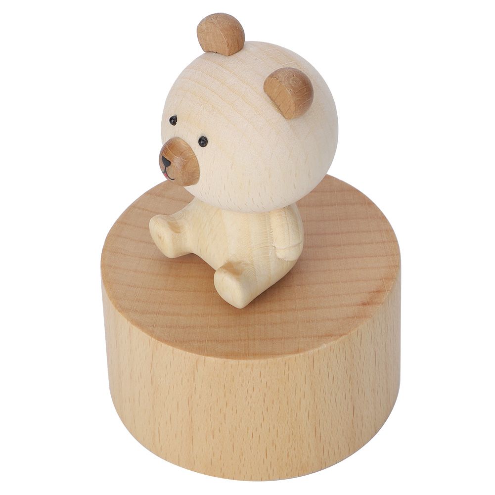 Animal Wooden Clockwork Music Boxes Children Kid Birthday Holiday Gifts view 5