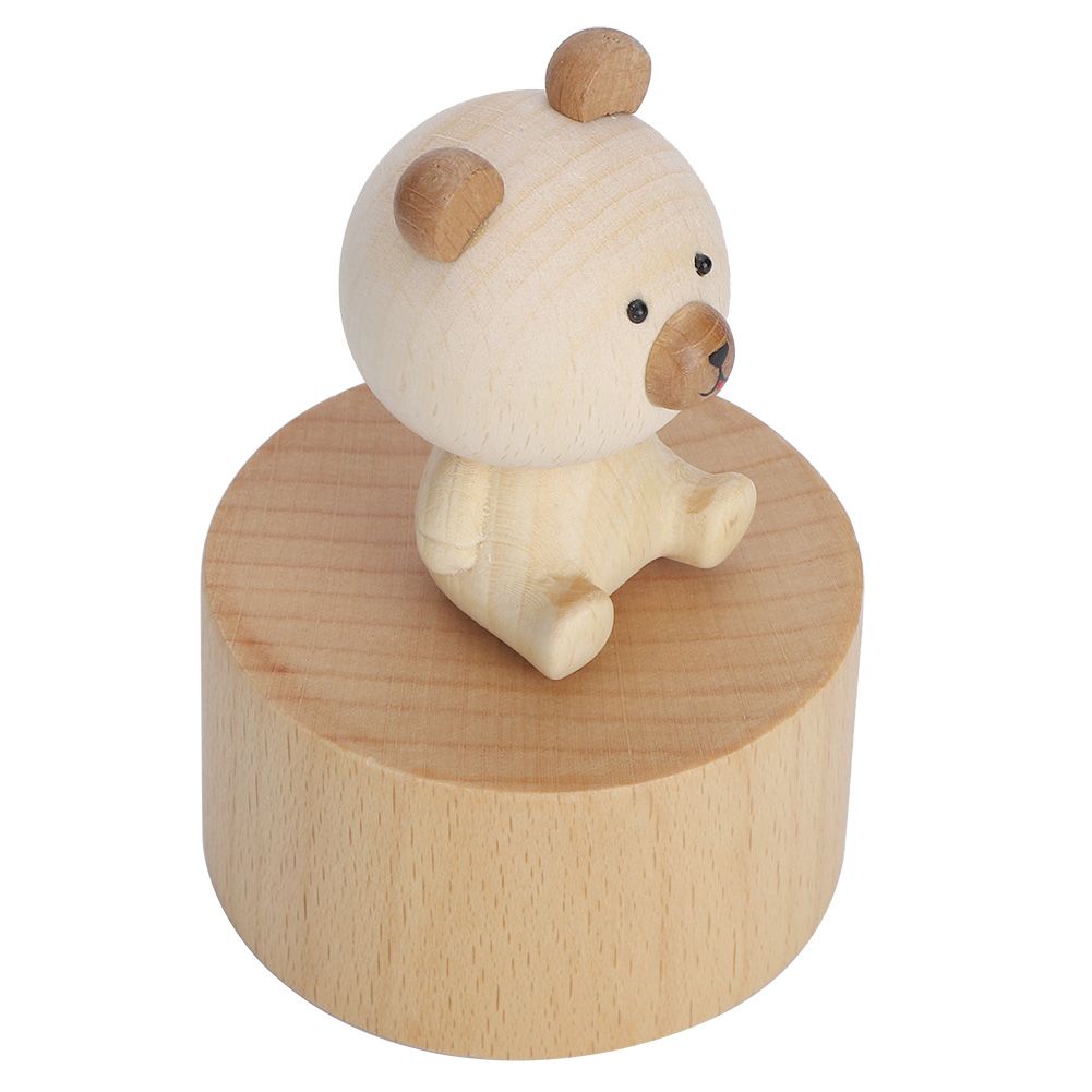 Animal Wooden Clockwork Music Boxes Children Kid Birthday Holiday Gifts view 7