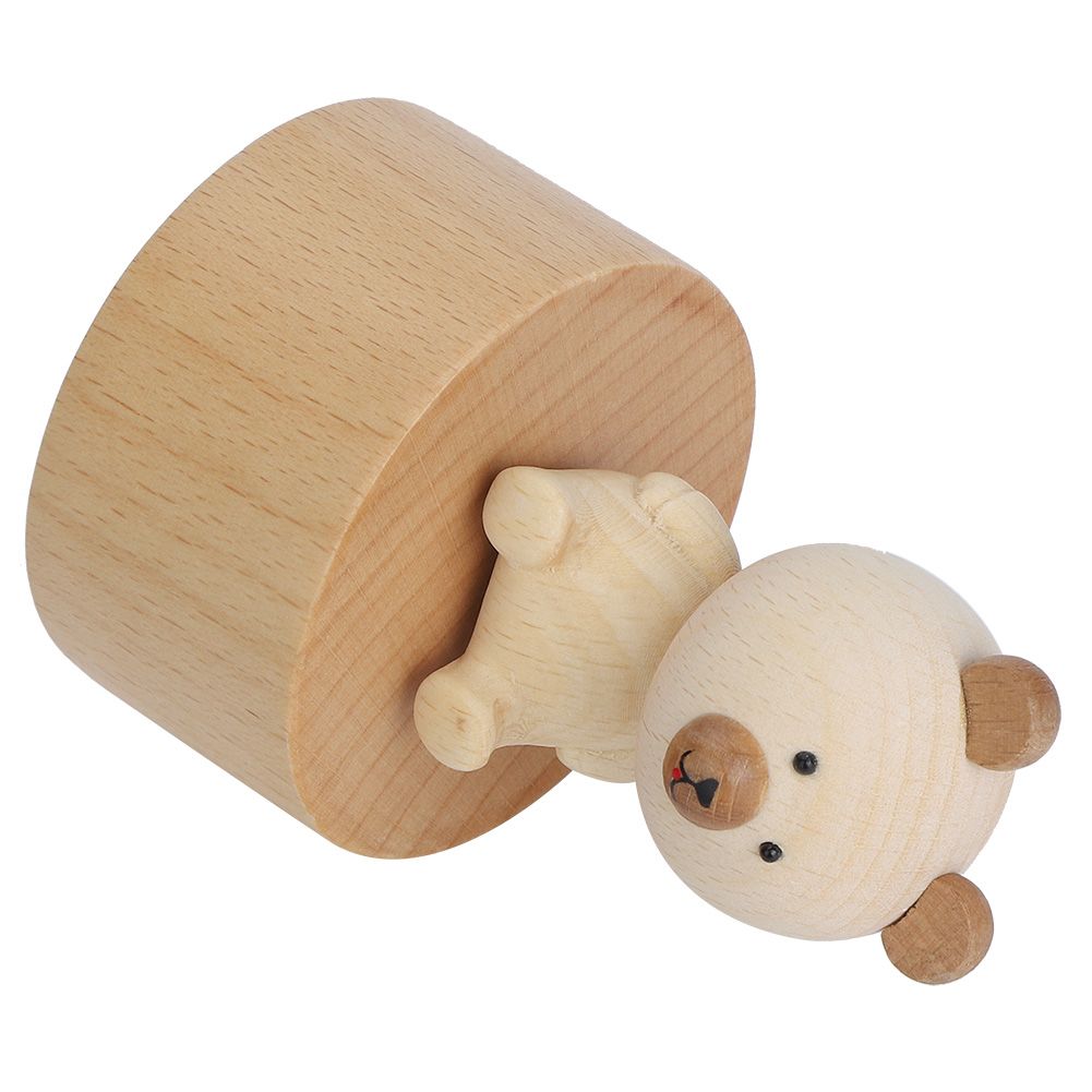 Animal Wooden Clockwork Music Boxes Children Kid Birthday Holiday Gifts view 8