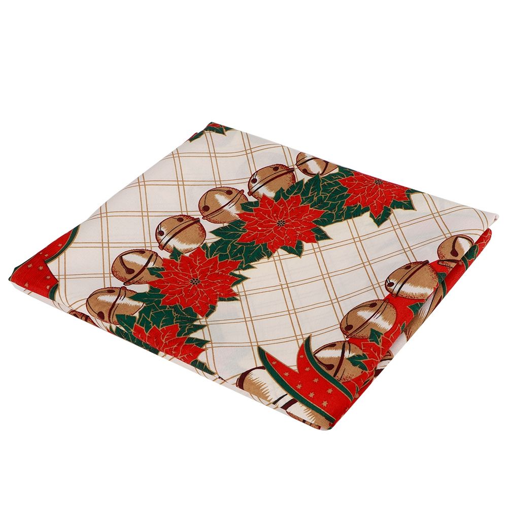 Christmas Polyester Printing Anti Fouled Dinner Tablecloth Cover Decor for view 8