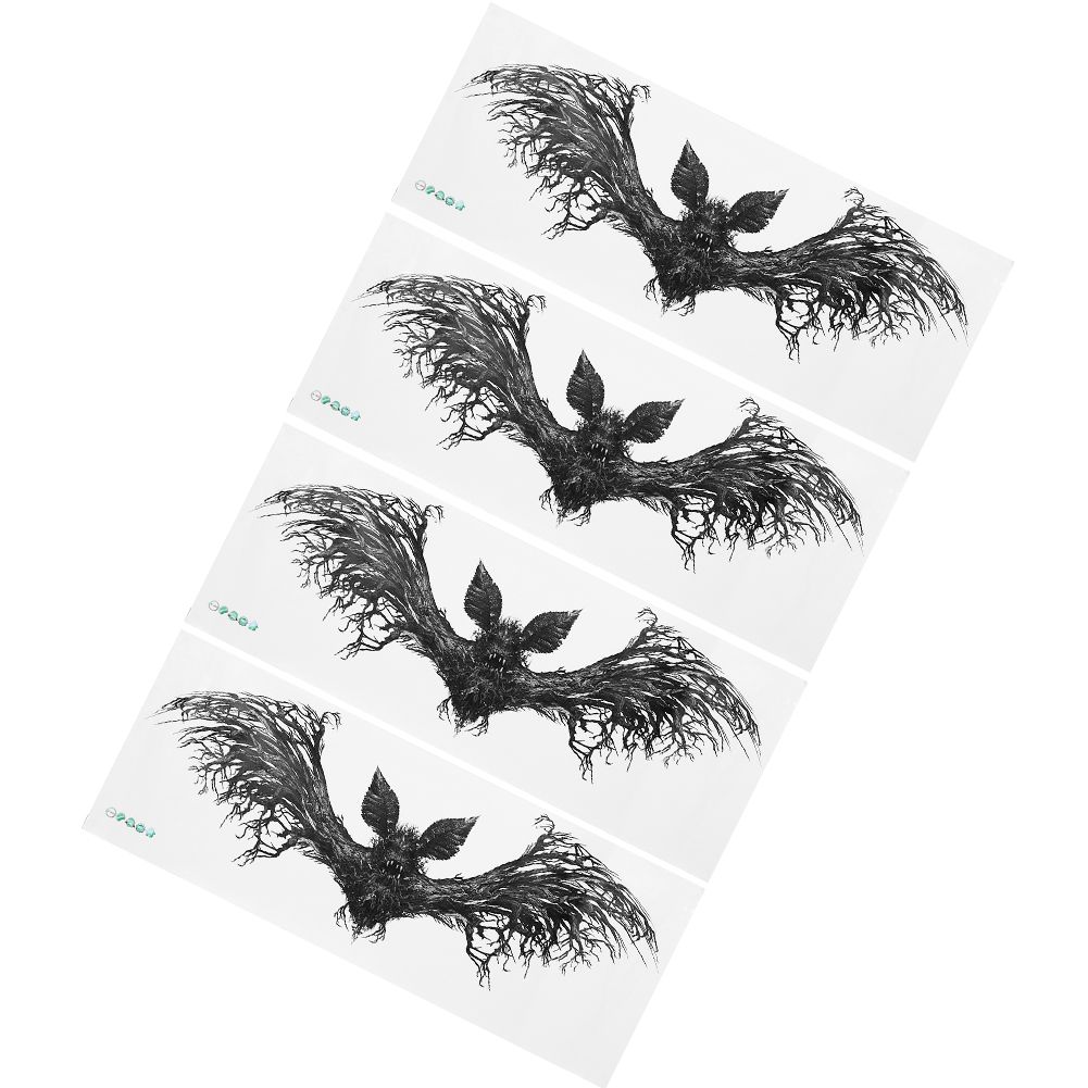 4Pcs Bats Shaped Wall Stickers Decals Halloween Party Decorations DIY Home view 4
