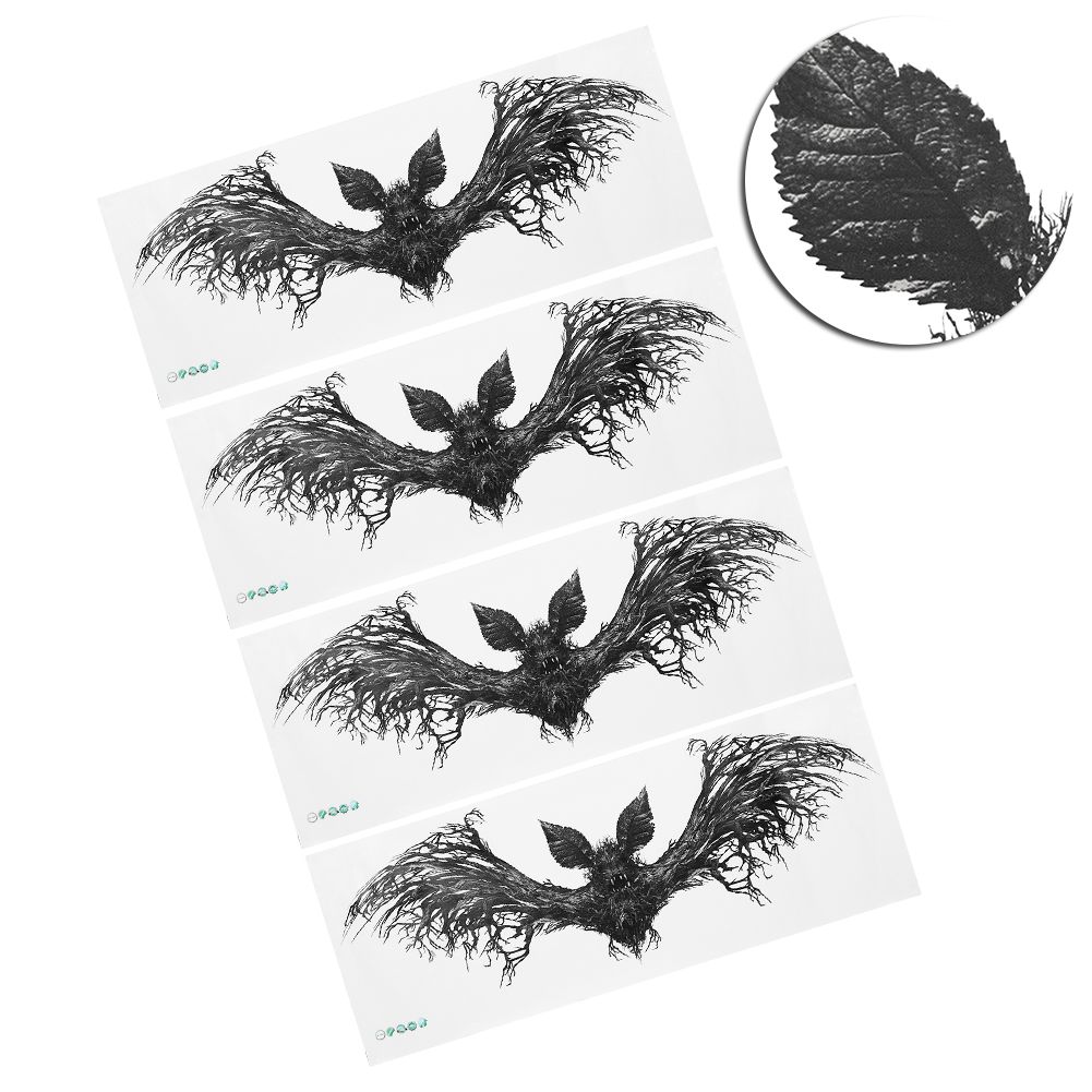4Pcs Bats Shaped Wall Stickers Decals Halloween Party Decorations DIY Home view 8