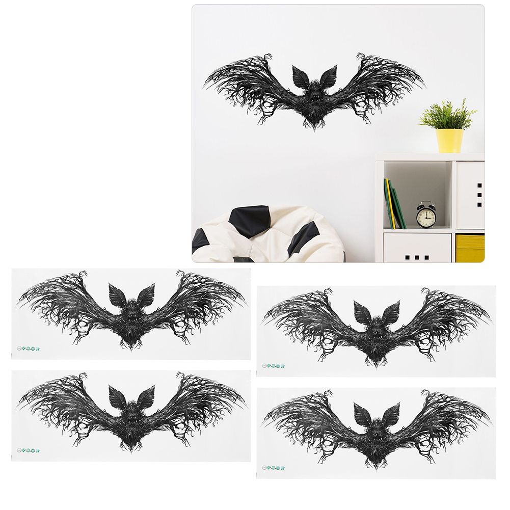 4Pcs Bats Shaped Wall Stickers Decals Halloween Party Decorations DIY Home view 10