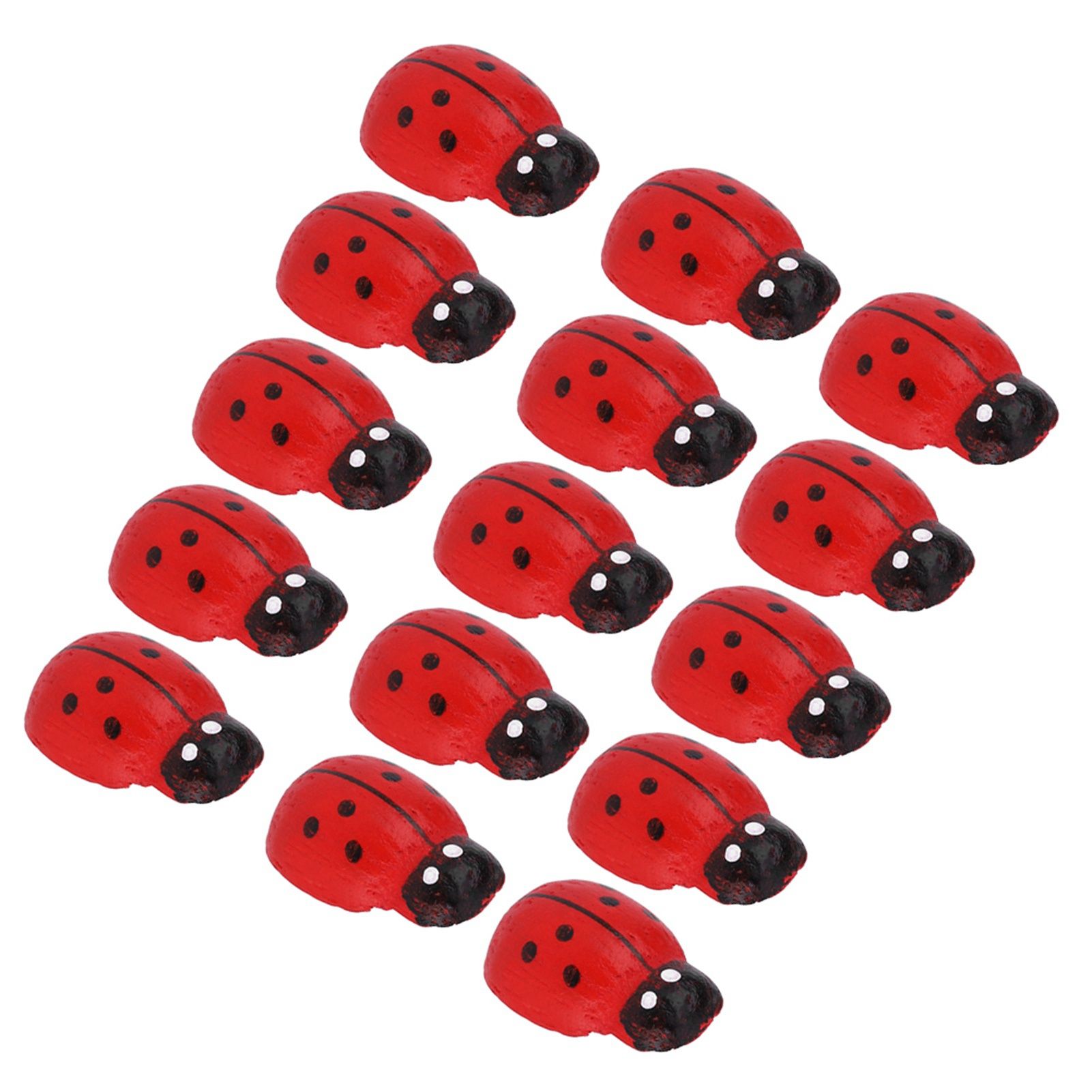 100PCS Small Wooden Insect Stickers Mini Decorative Sticker for Embellishment — image 1