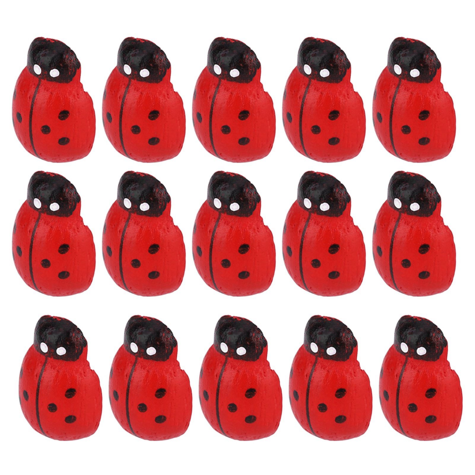 100PCS Small Wooden Insect Stickers Mini Decorative Sticker for Embellishment view 3