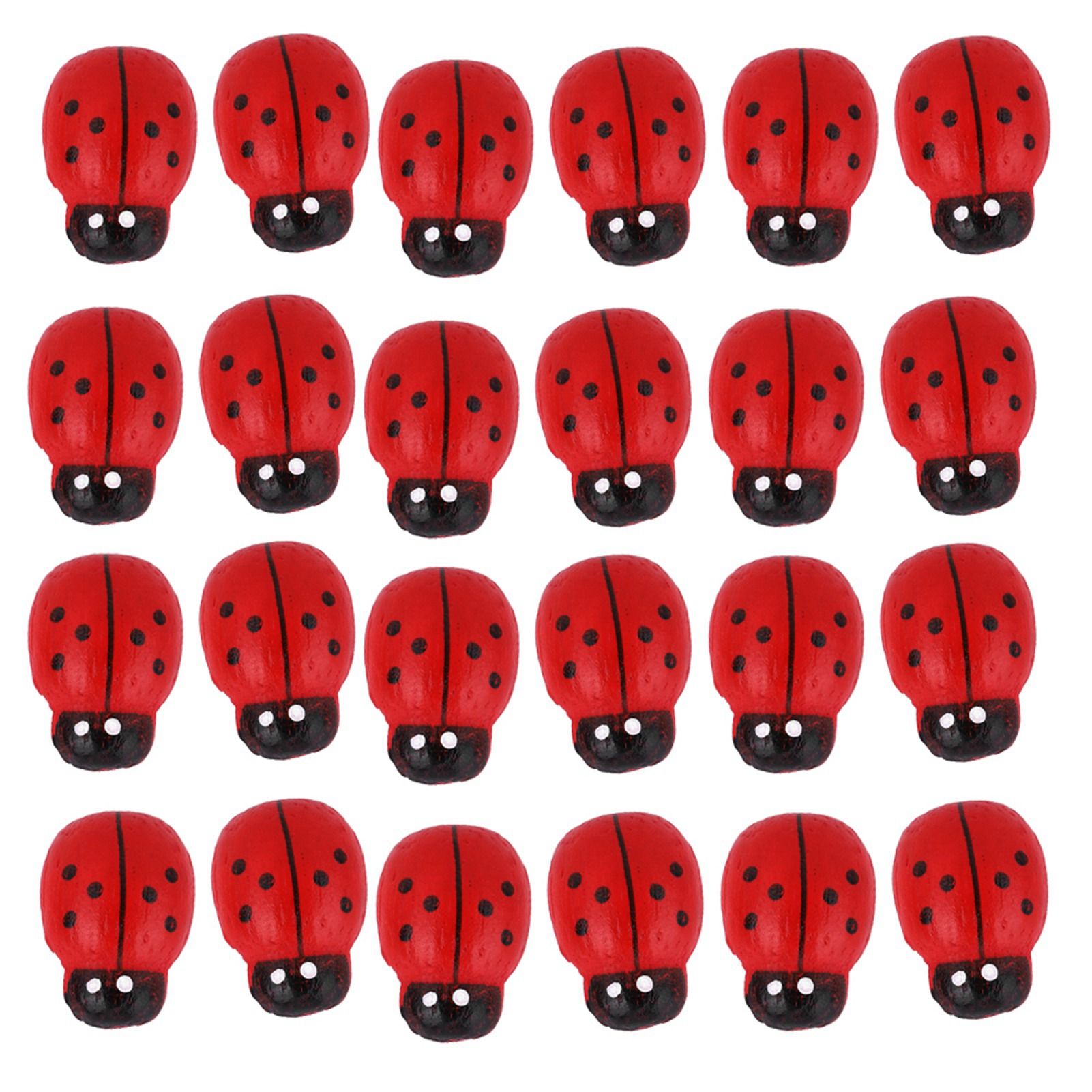 100PCS Small Wooden Insect Stickers Mini Decorative Sticker for Embellishment view 4