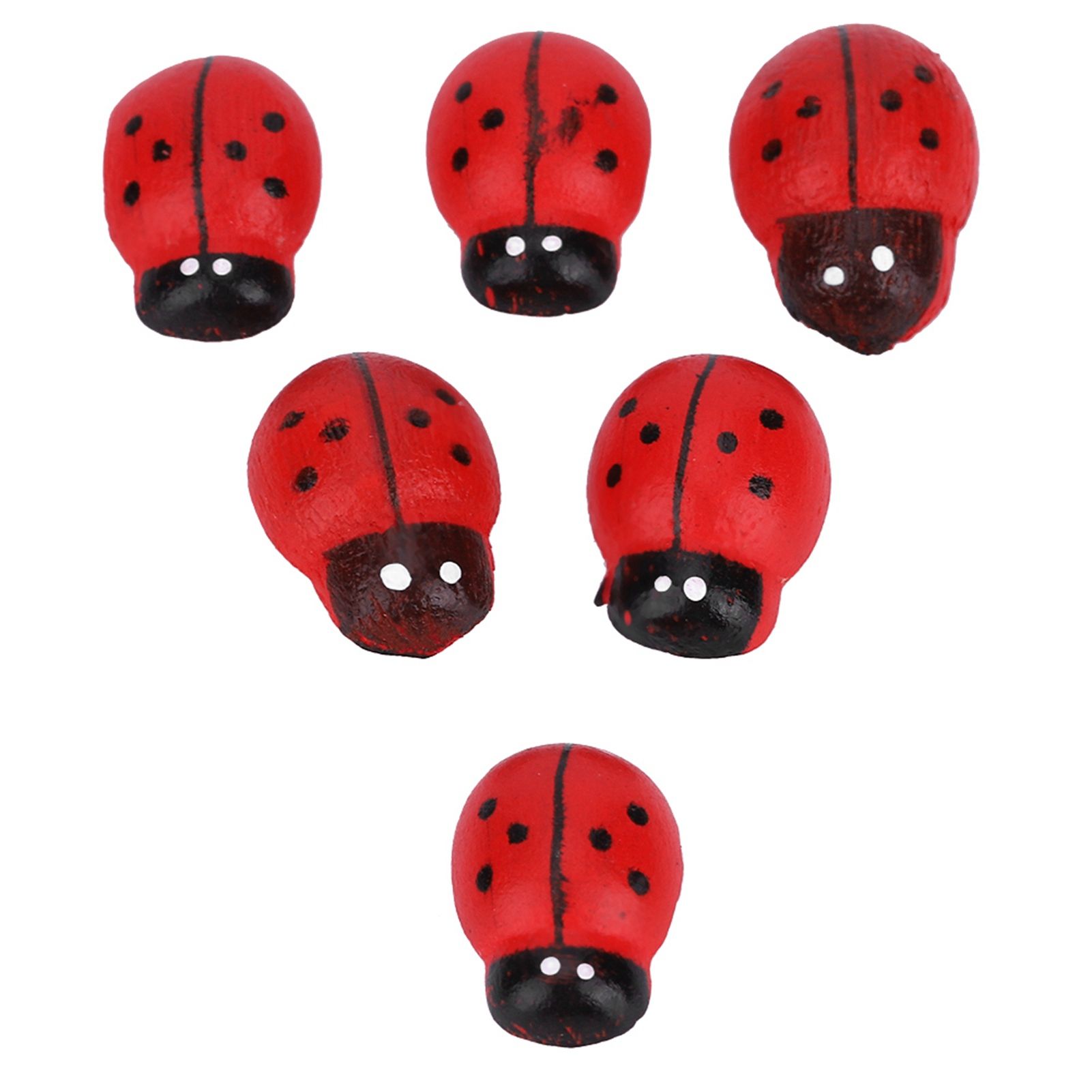 100PCS Small Wooden Insect Stickers Mini Decorative Sticker for Embellishment view 6