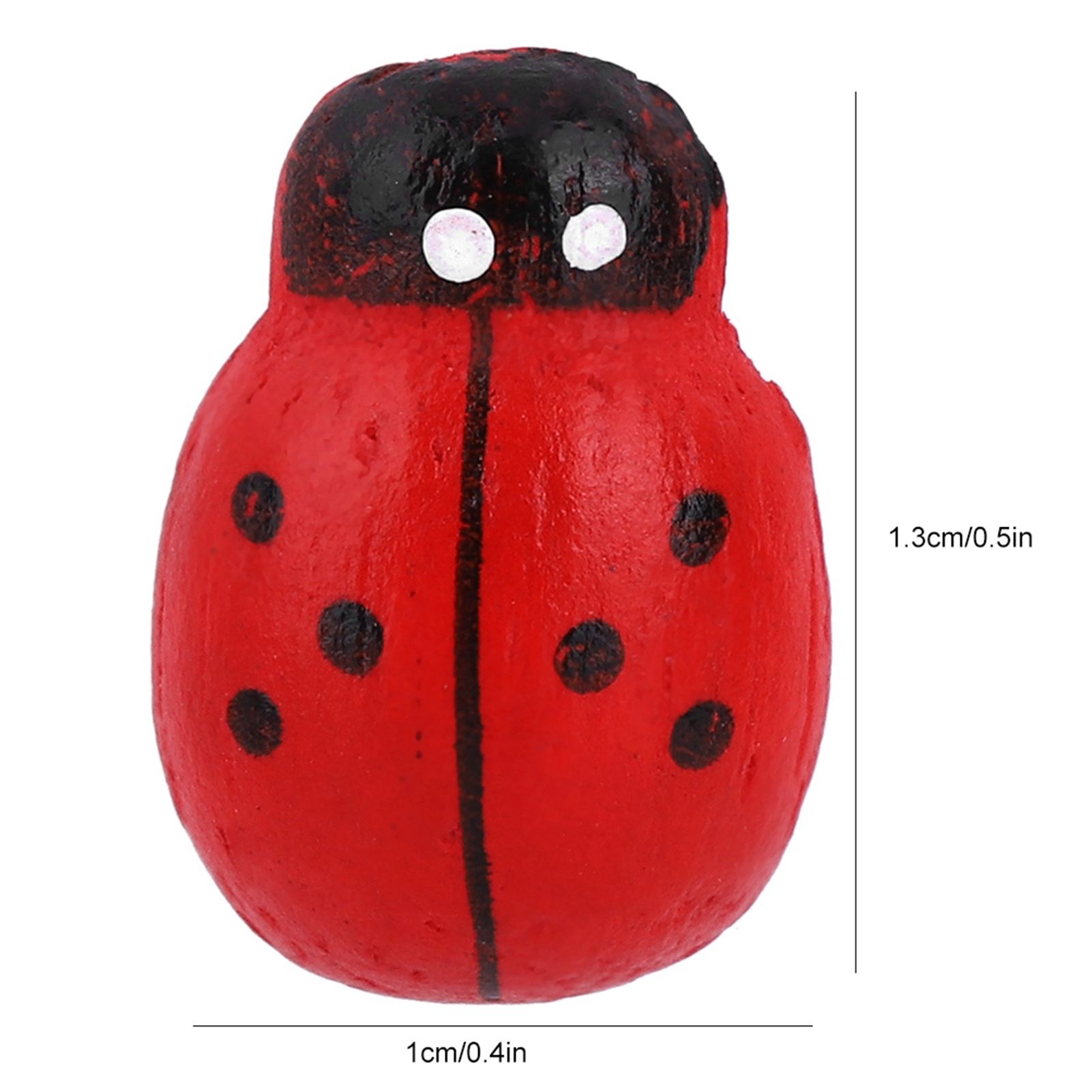 100PCS Small Wooden Insect Stickers Mini Decorative Sticker for Embellishment view 11
