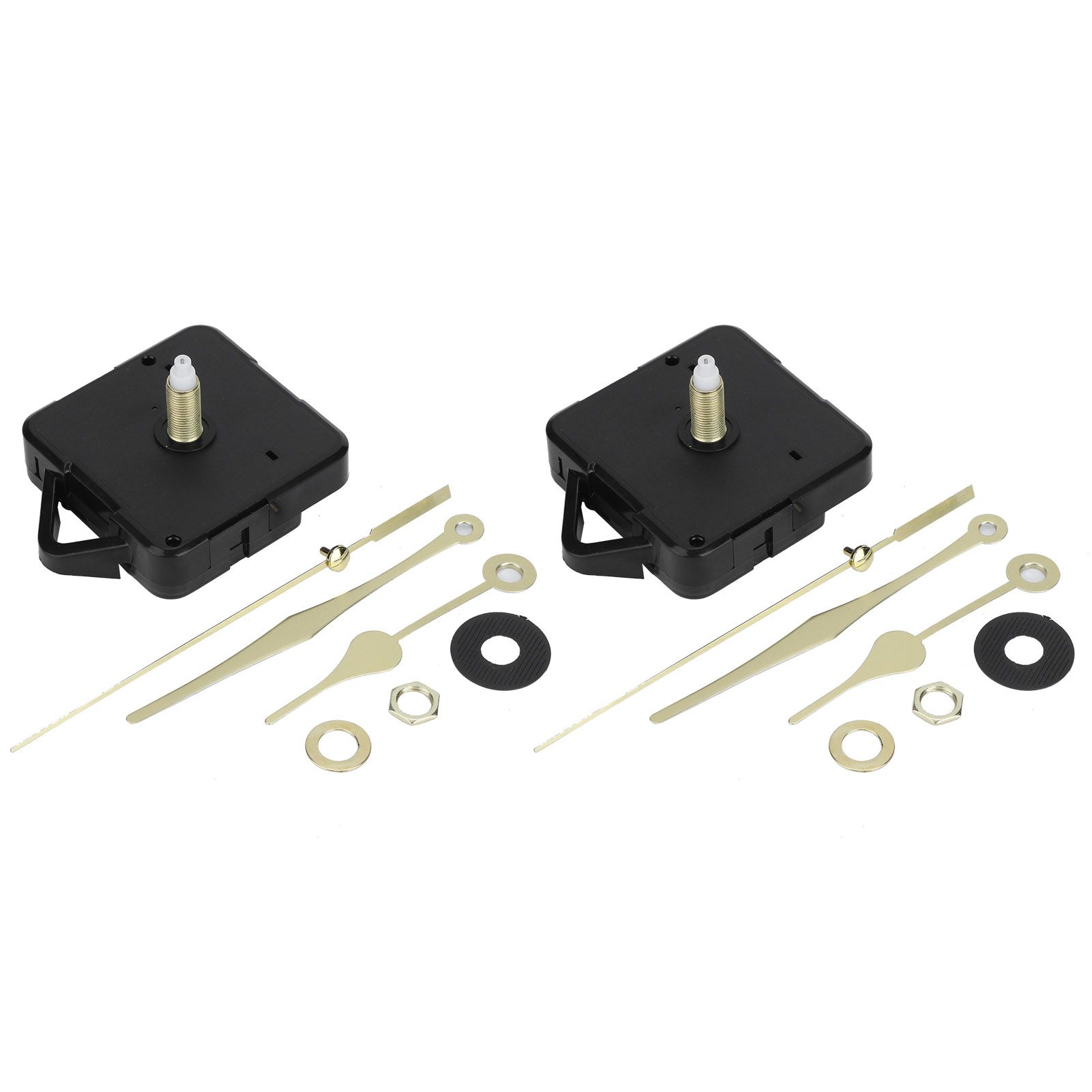 2Set Quartz Clock Movement Pointers Kit Mechanism Fittings DIY Clock Repairing view 2