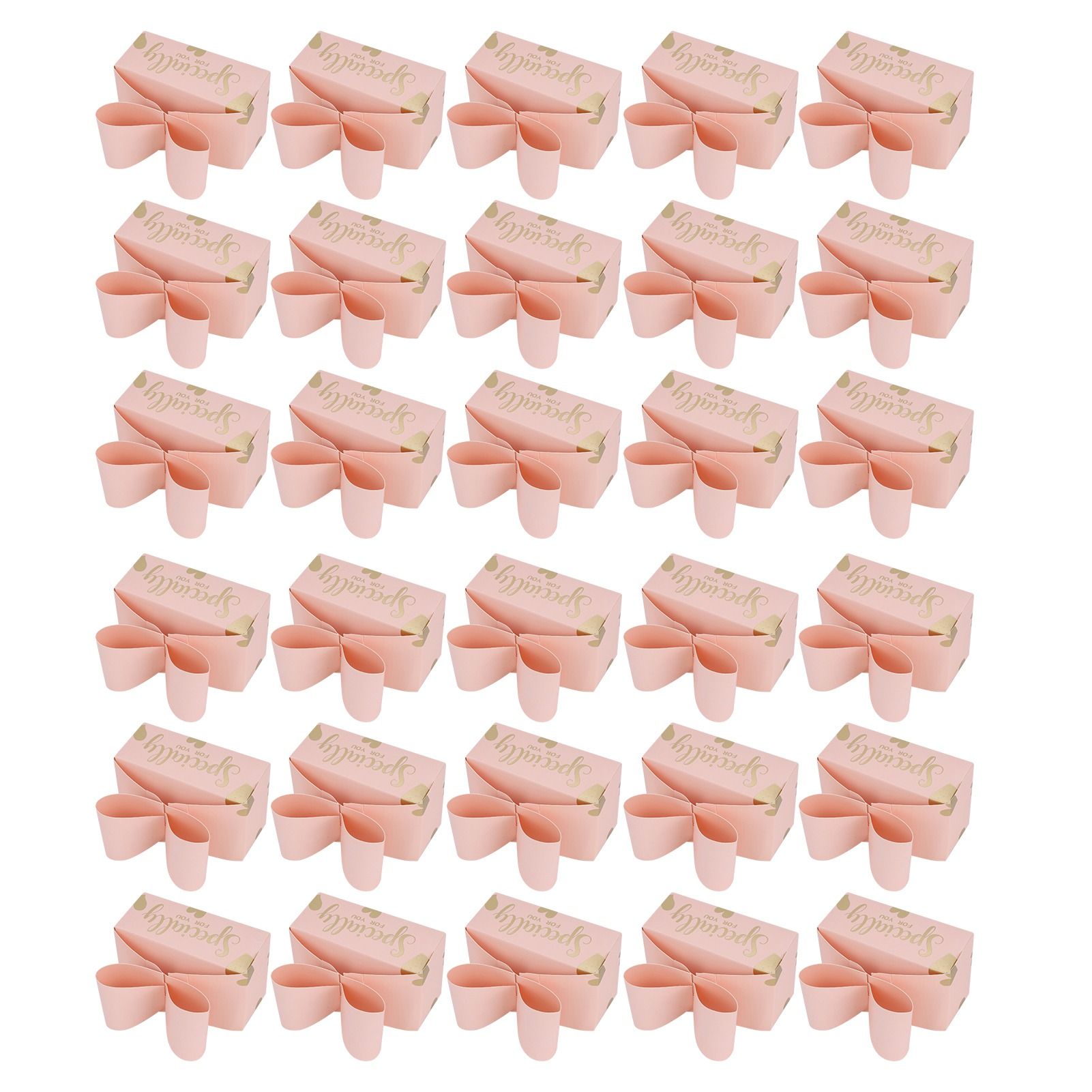 30PCS Bowknot Candy Boxes Gift Treat Boxes for Cookies Party Christmas view 7