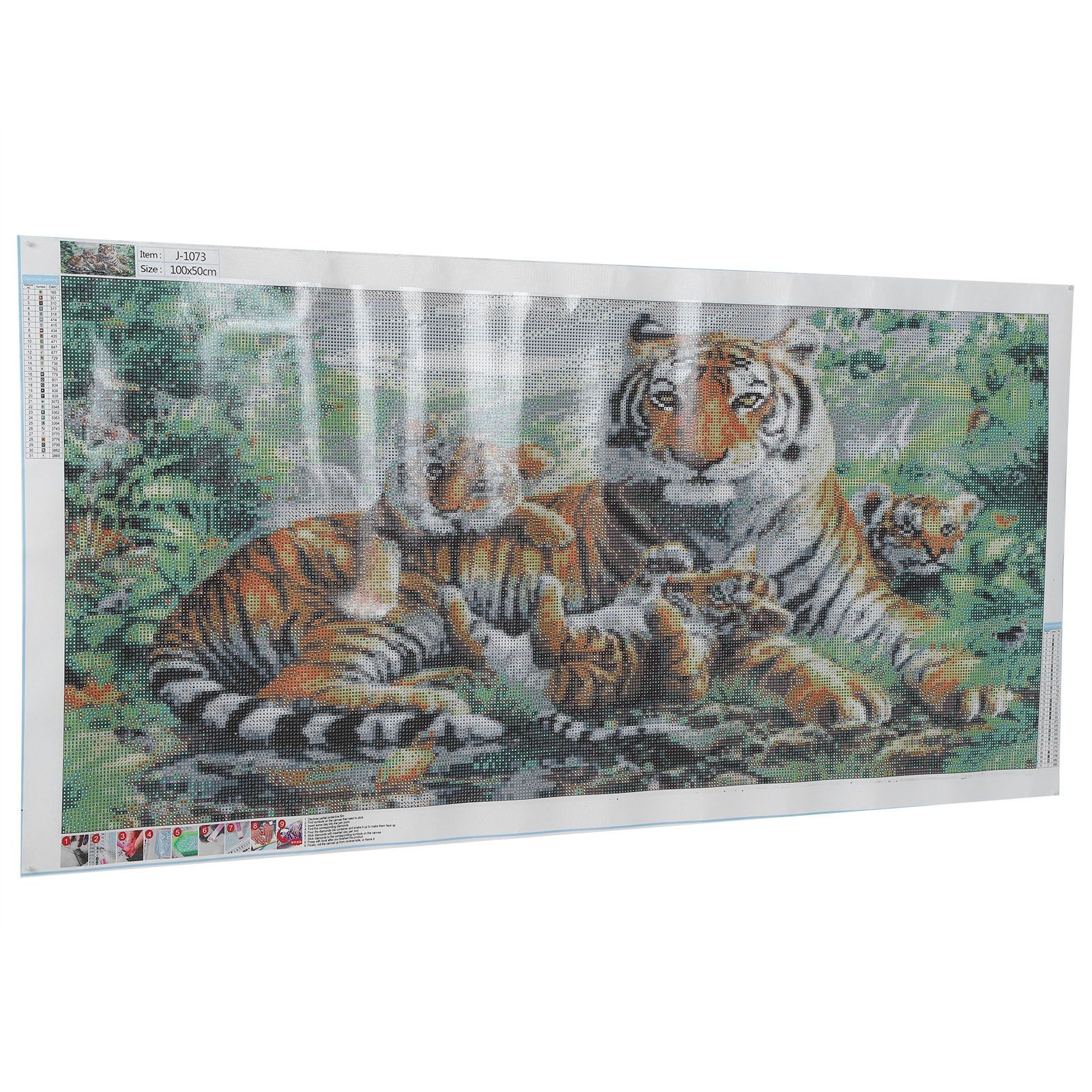 Animal Pattern Diamonds Painting Kits Full Drill Children HandMade DIY view 5
