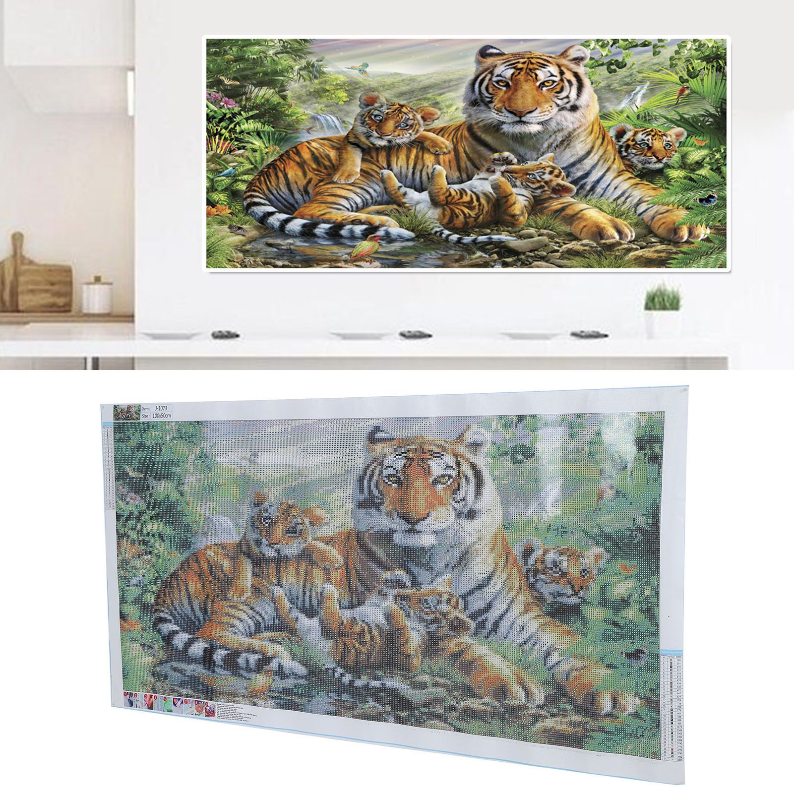 Animal Pattern Diamonds Painting Kits Full Drill Children HandMade DIY view 10