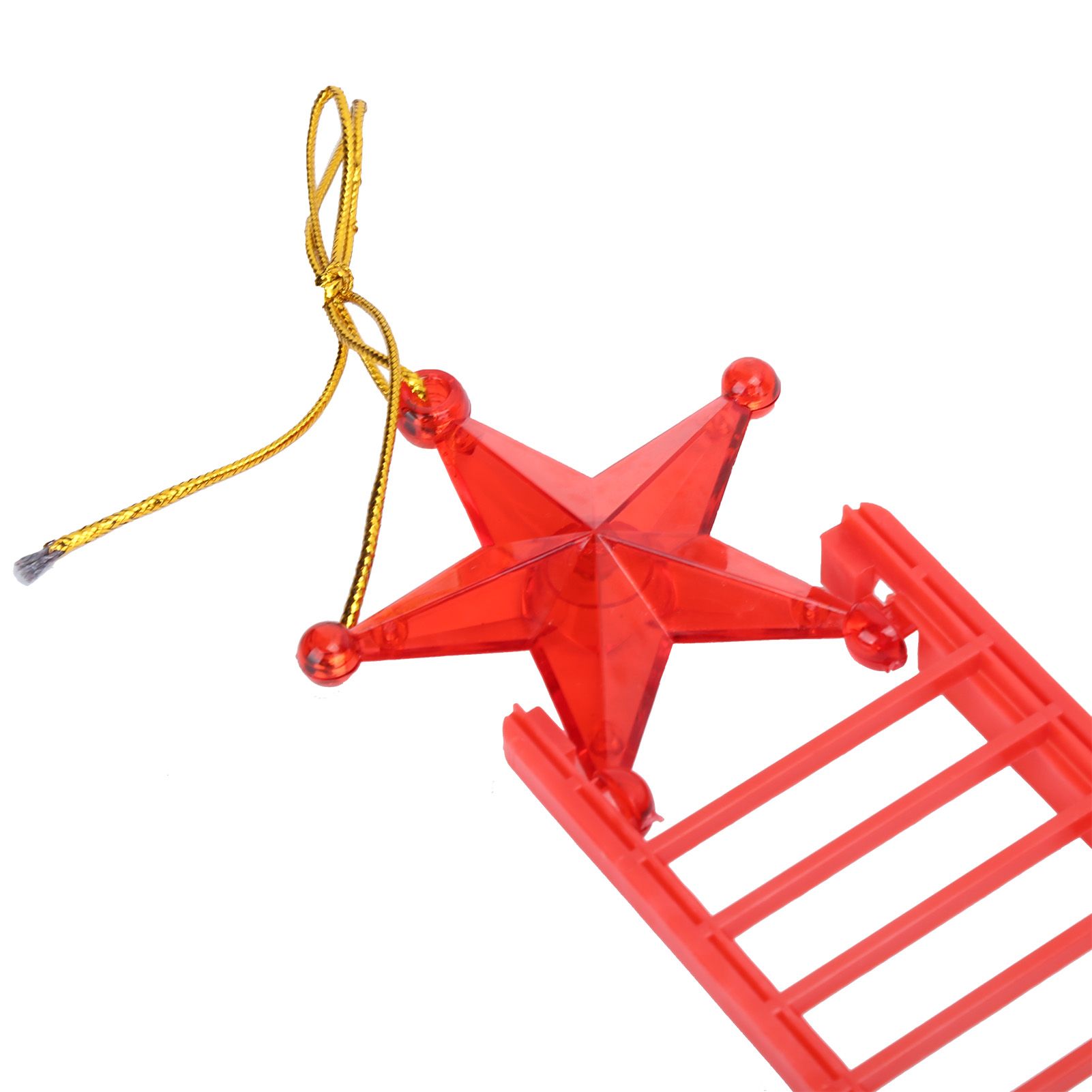 Electric Santa Claus Climbing Ladder Christmas Toy Home Ornament Decoration view 12