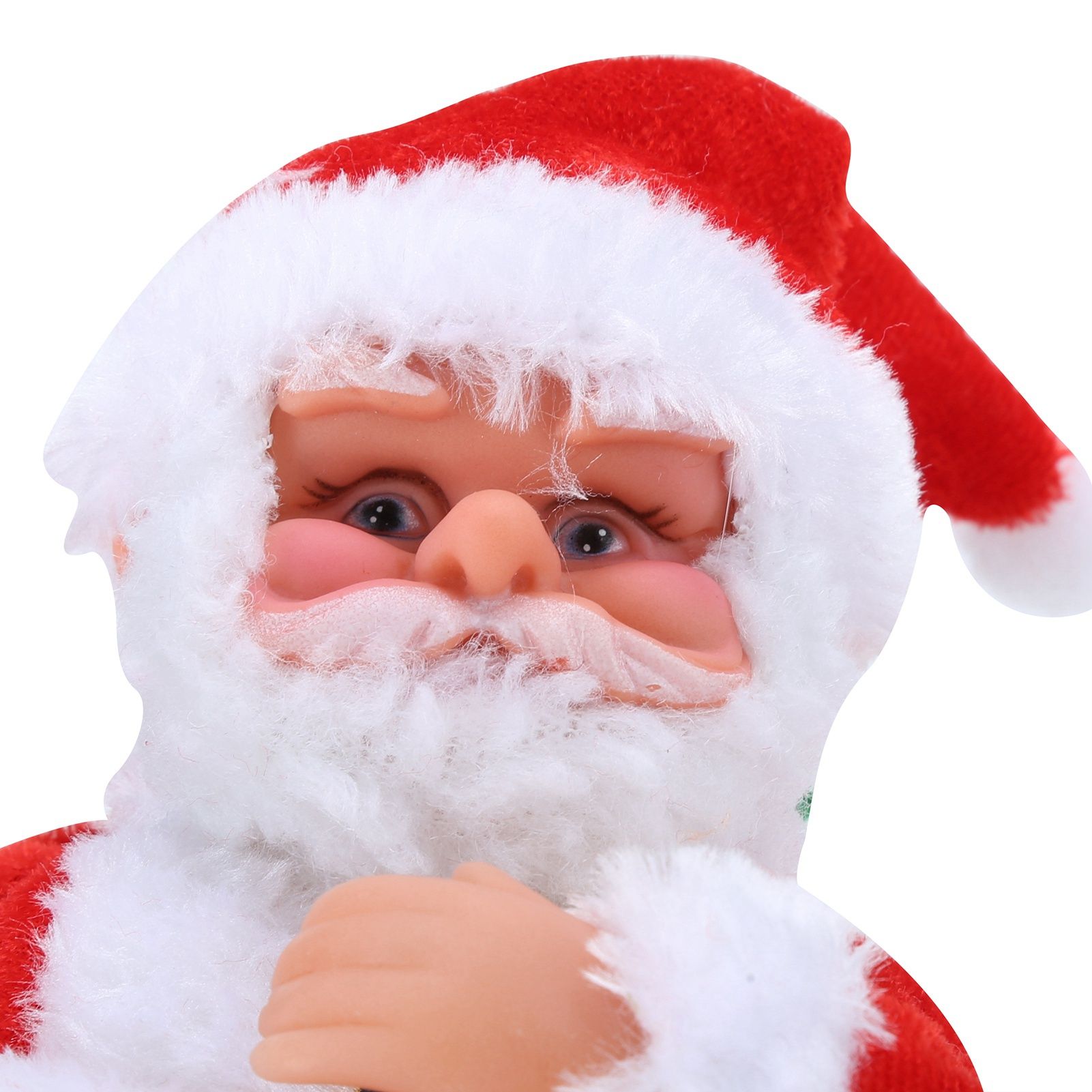 Electric Climbing Santa Claus On Beads Chain Moving Figure Hanging Xmas view 12