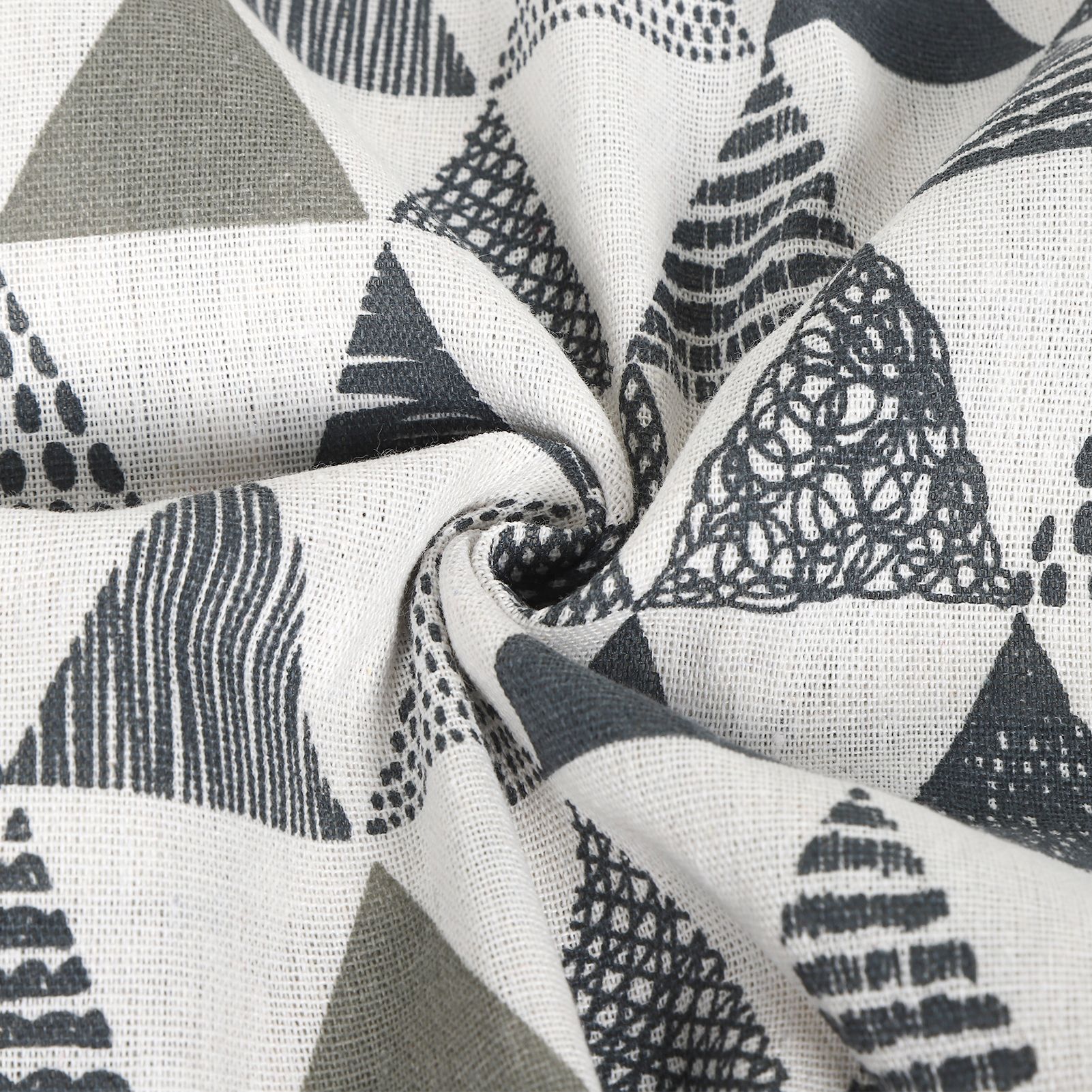 Geometric Tablecloth Cotton Linen Fabric Table Cloth Dining Table Cover view 12