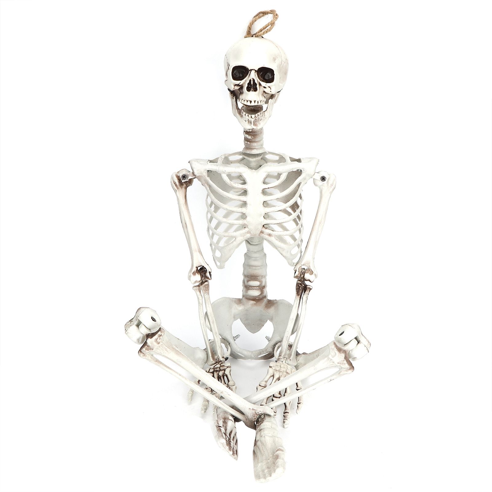 Halloween Resin Full Body Skeletons with Movable Joints for Home Costume Party view 3
