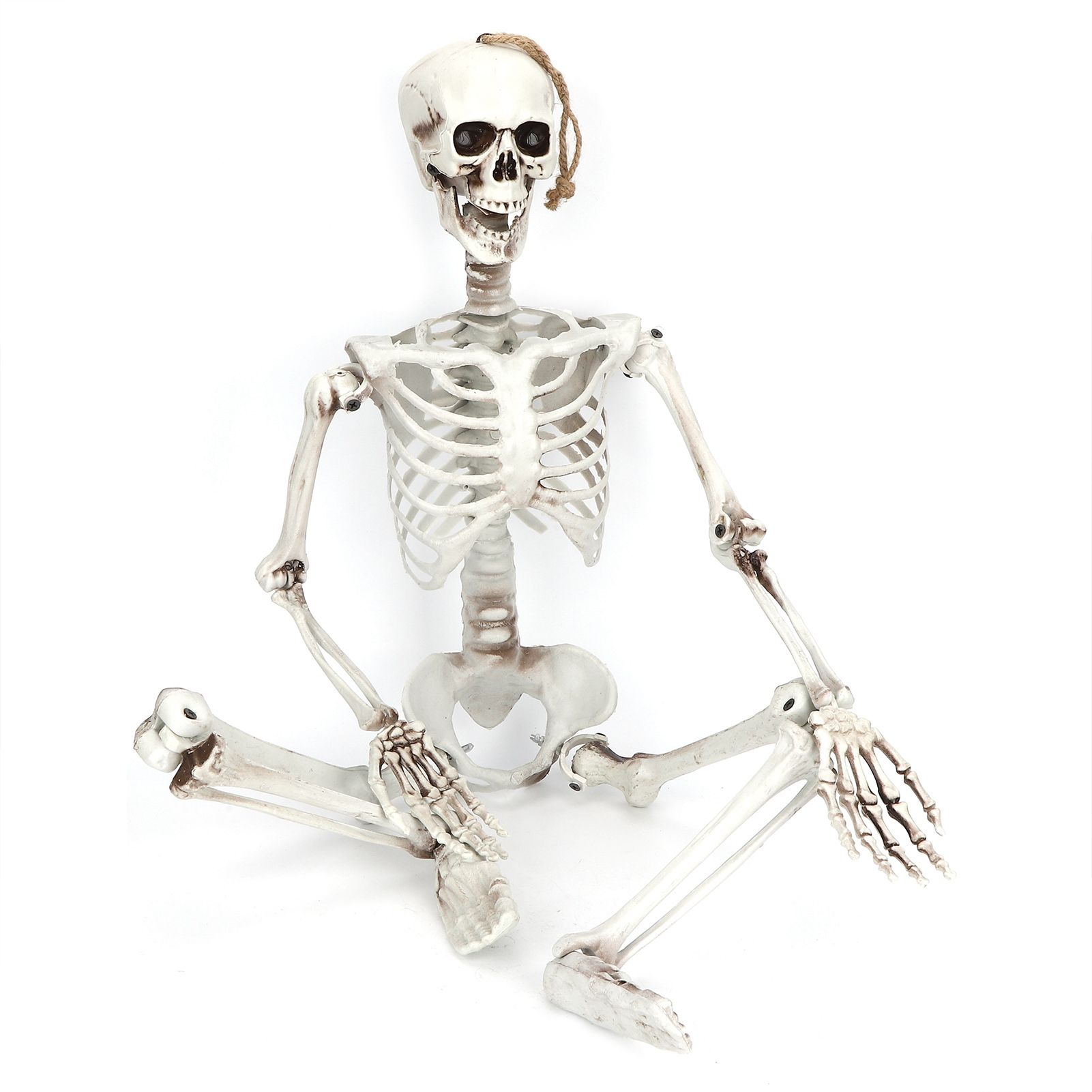 Halloween Resin Full Body Skeletons with Movable Joints for Home Costume Party view 6