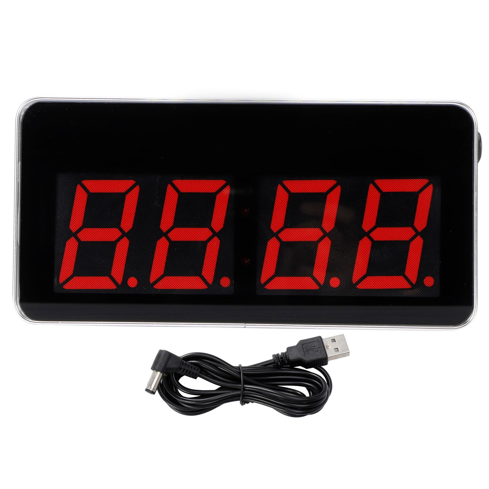 Modern USB Powered Luminous LED Digital Clock for Home Living Room Kitchen view 2