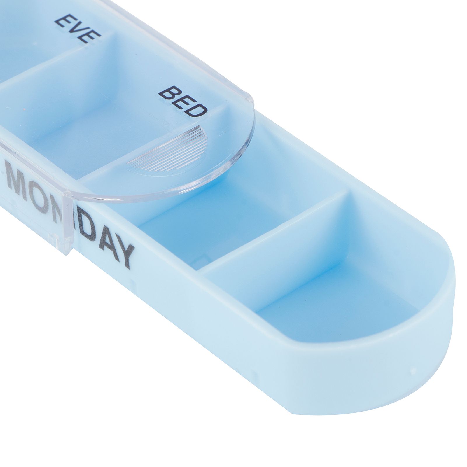 2Set Portable 28 Grids Medicine Storage Box Weekly Tablets Container for Home view 11