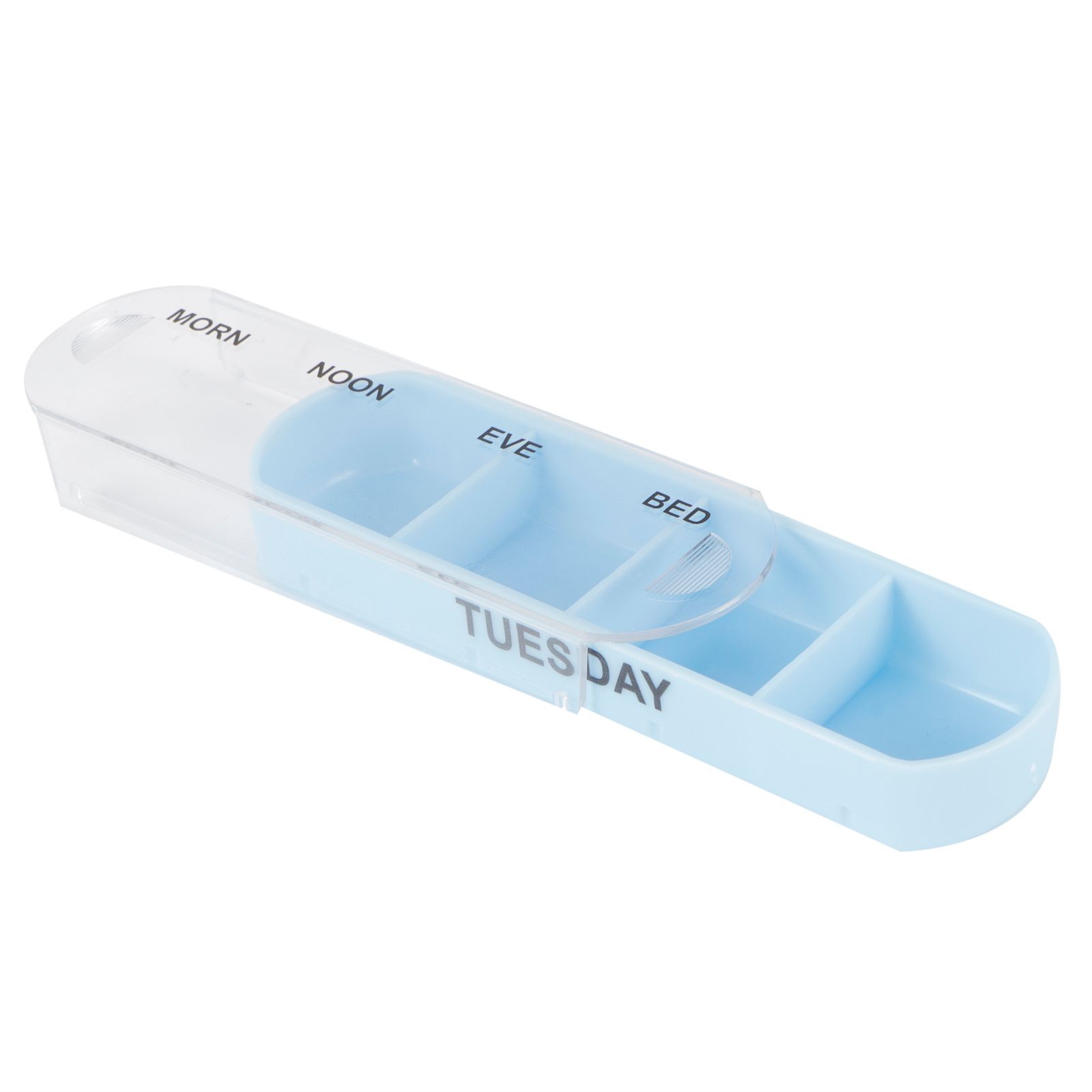2Set Portable 28 Grids Medicine Storage Box Weekly Tablets Container for Home view 12