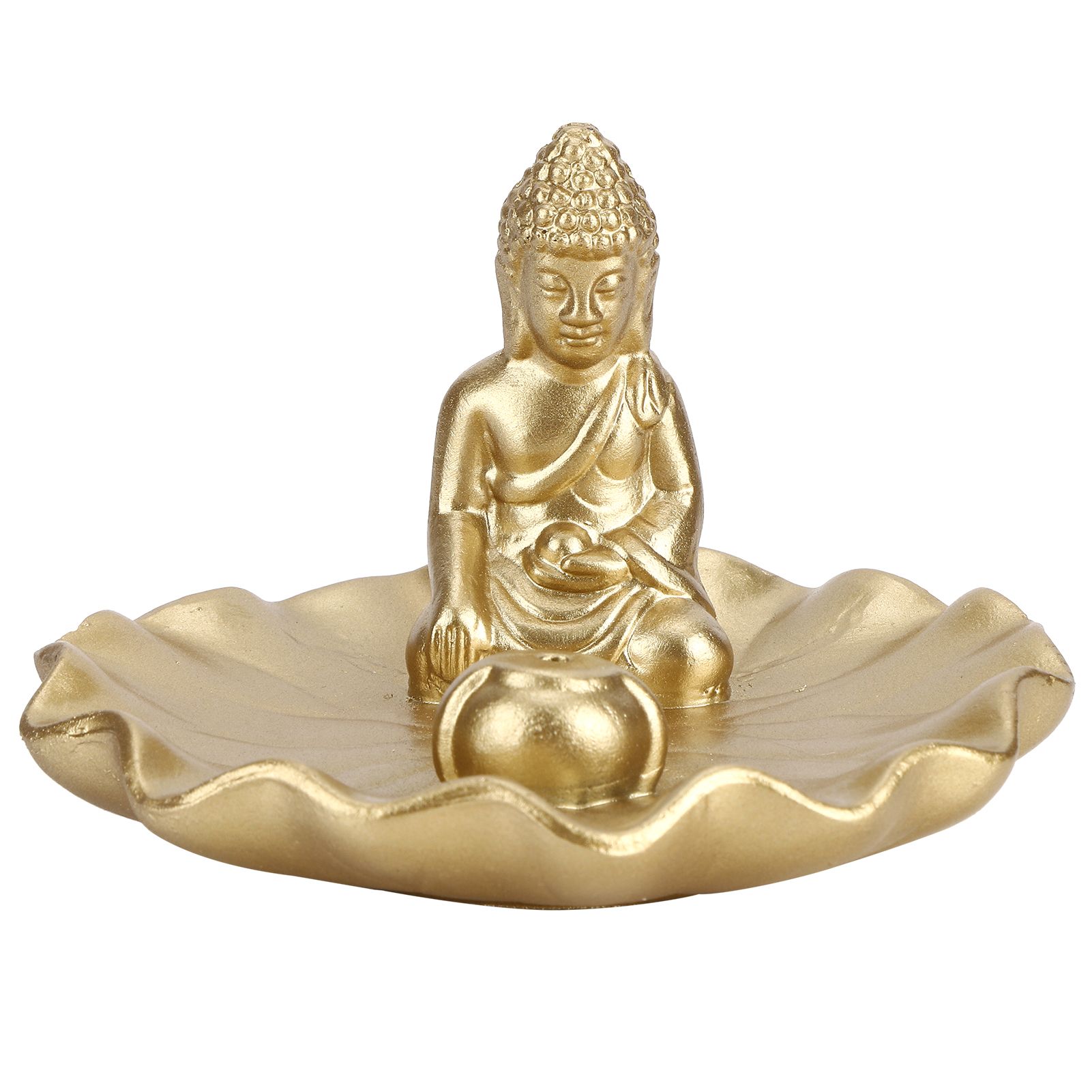 Buddha Statue Holding Relic in Hand Thai Buddha Sakyamuni Buddha Sitting view 2