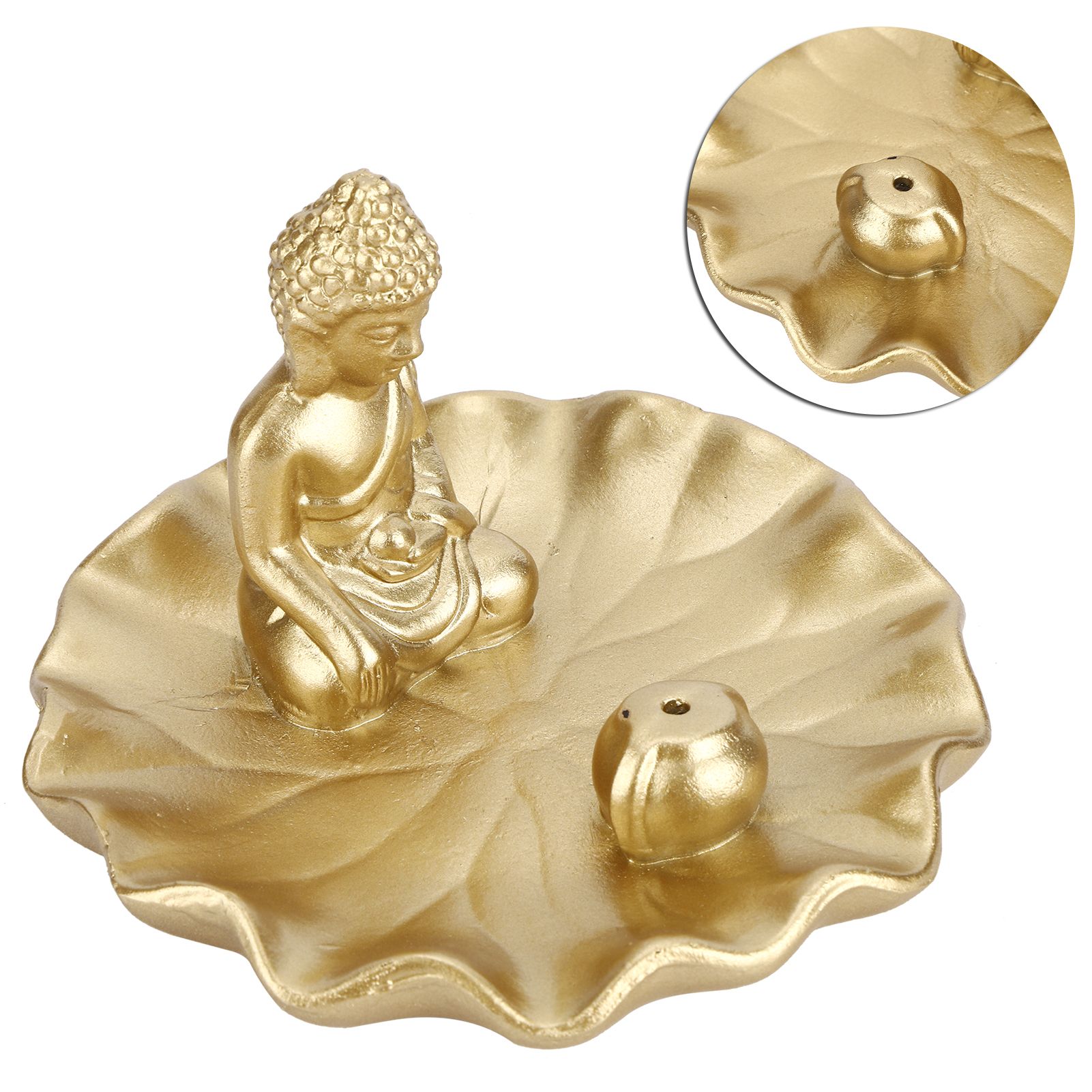 Buddha Statue Holding Relic in Hand Thai Buddha Sakyamuni Buddha Sitting view 8