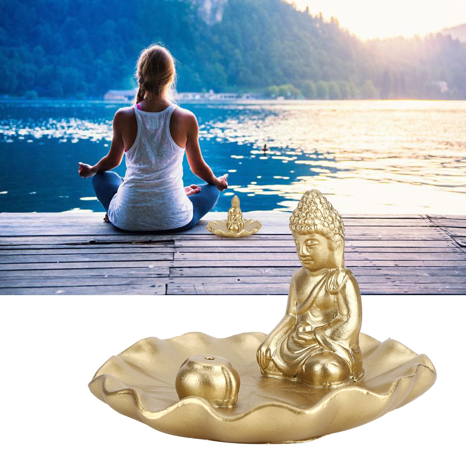 Buddha Statue Holding Relic in Hand Thai Buddha Sakyamuni Buddha Sitting view 9
