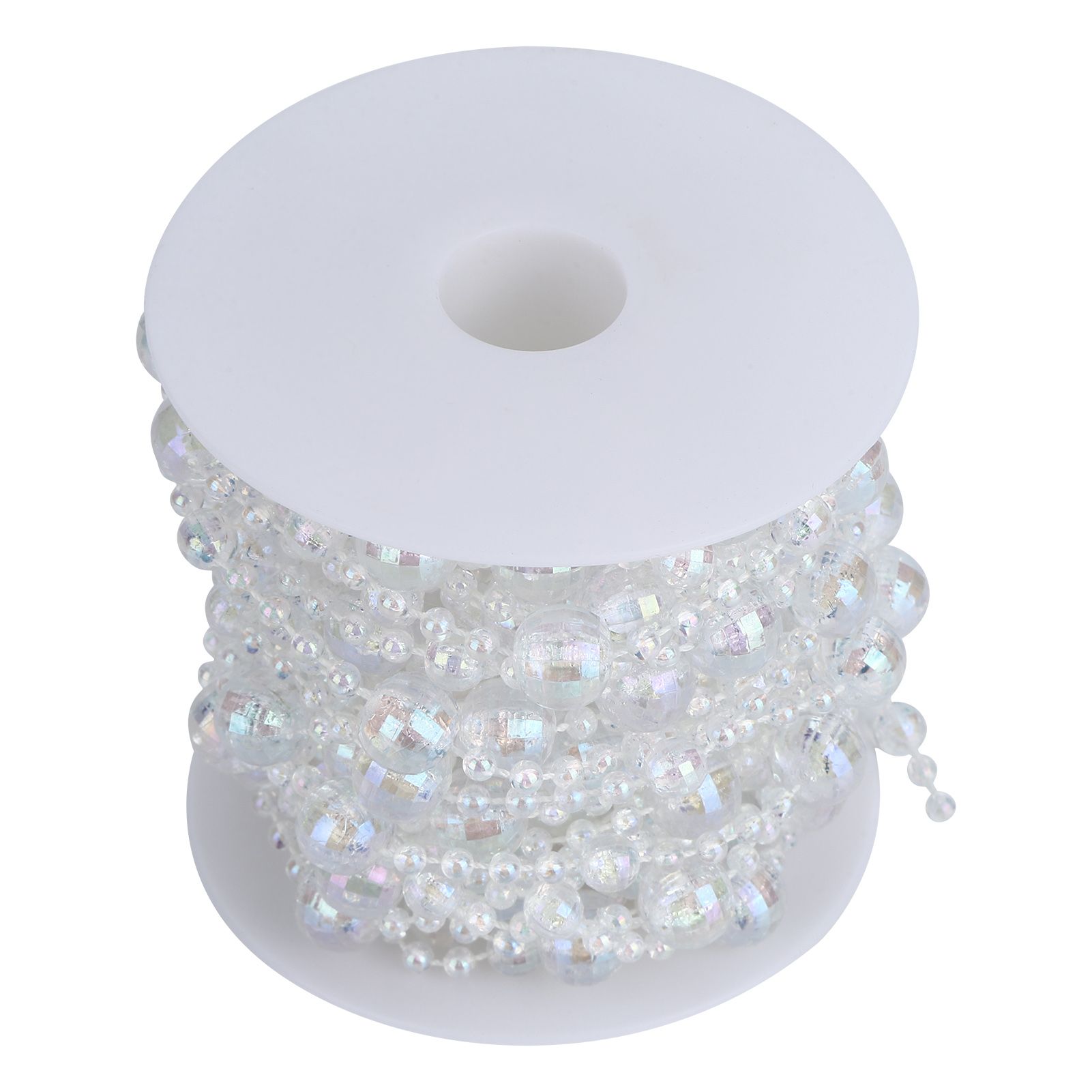 Acrylic Bead Garland String DIY Party Curtain Supplies for Wedding Decoration view 2