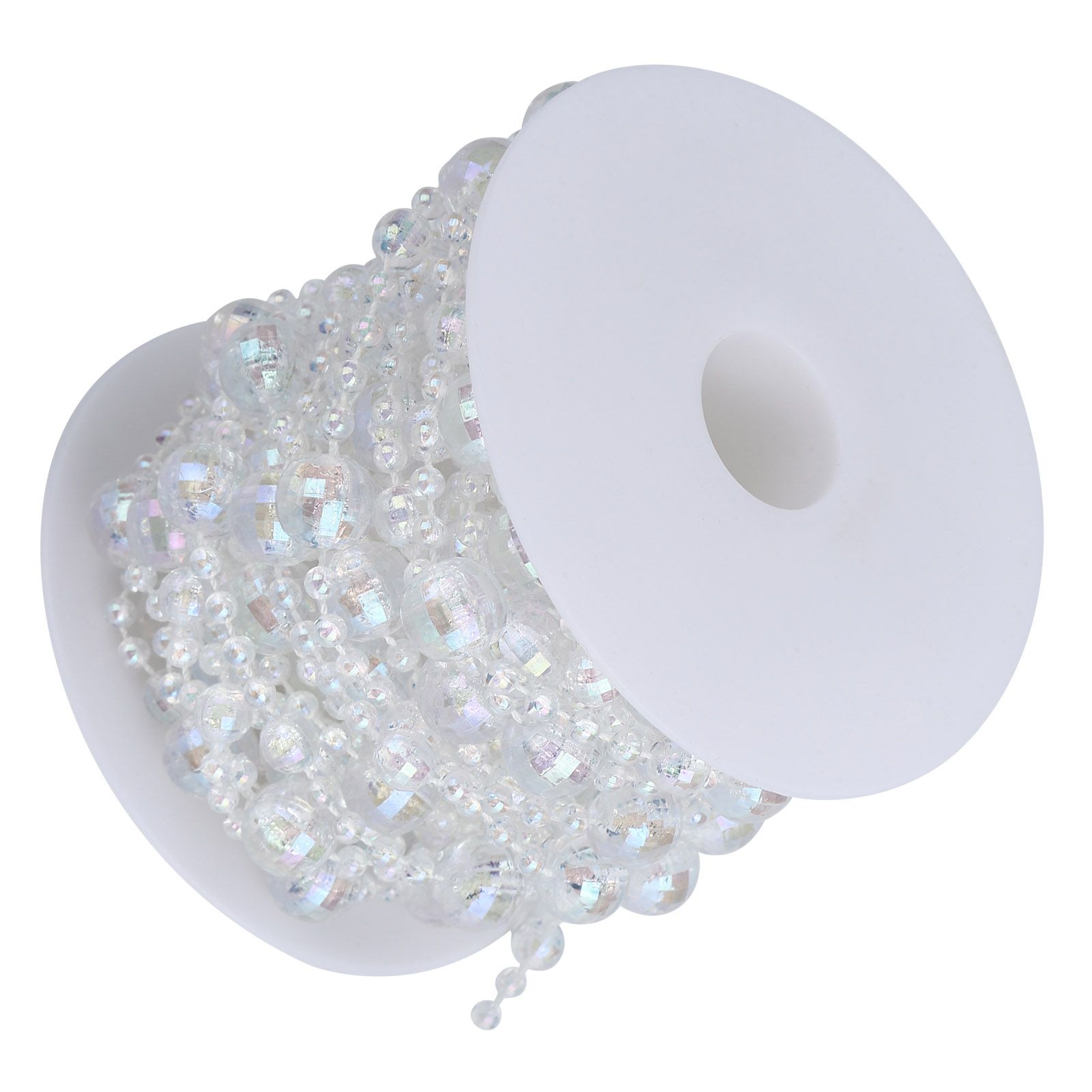 Acrylic Bead Garland String DIY Party Curtain Supplies for Wedding Decoration view 4
