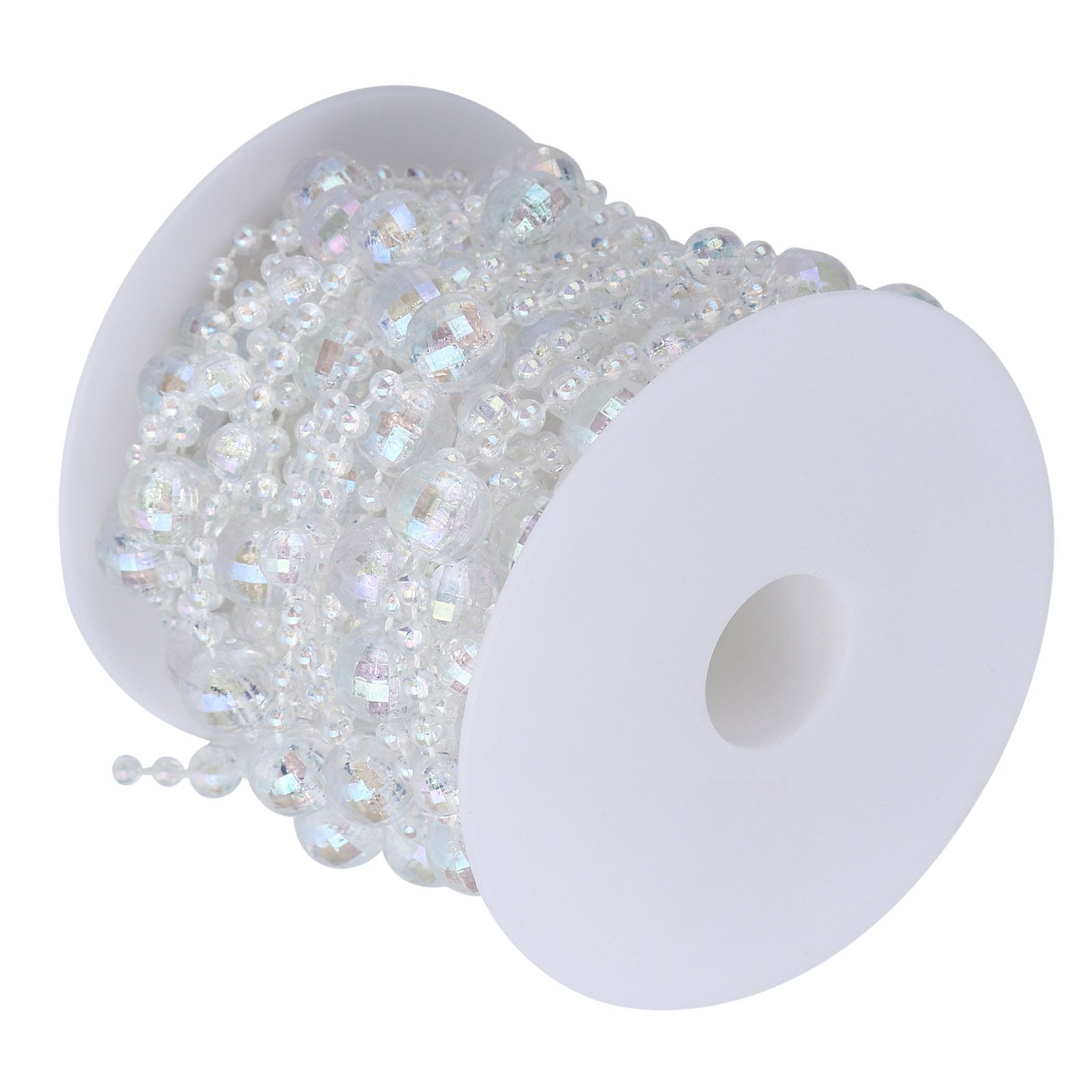 Acrylic Bead Garland String DIY Party Curtain Supplies for Wedding Decoration view 5