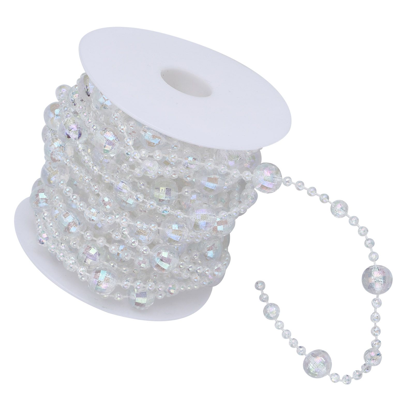Acrylic Bead Garland String DIY Party Curtain Supplies for Wedding Decoration view 8