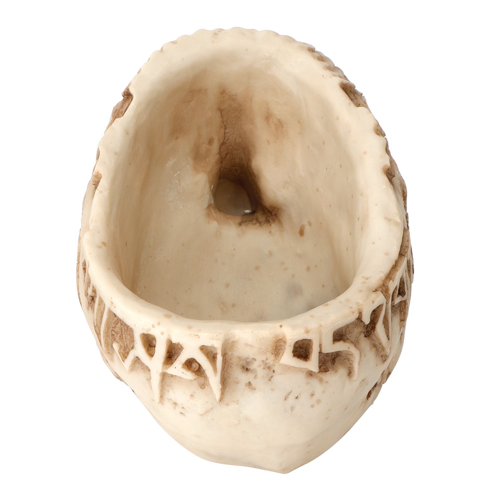 Skull Flower Pot Planters Resin Craftworks Personalized Home Furnishings Bar view 12