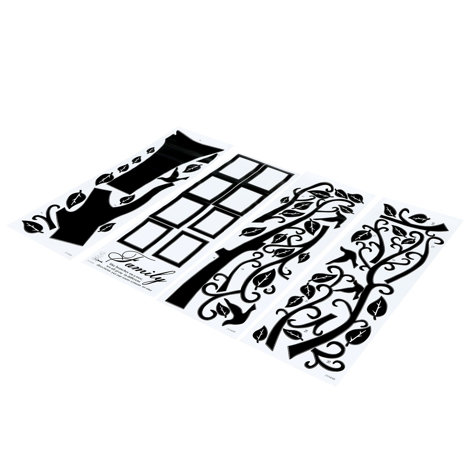DIY Family Photo Frame Tree Wall Sticker Home Decor Living Room Bedroom Home view 4