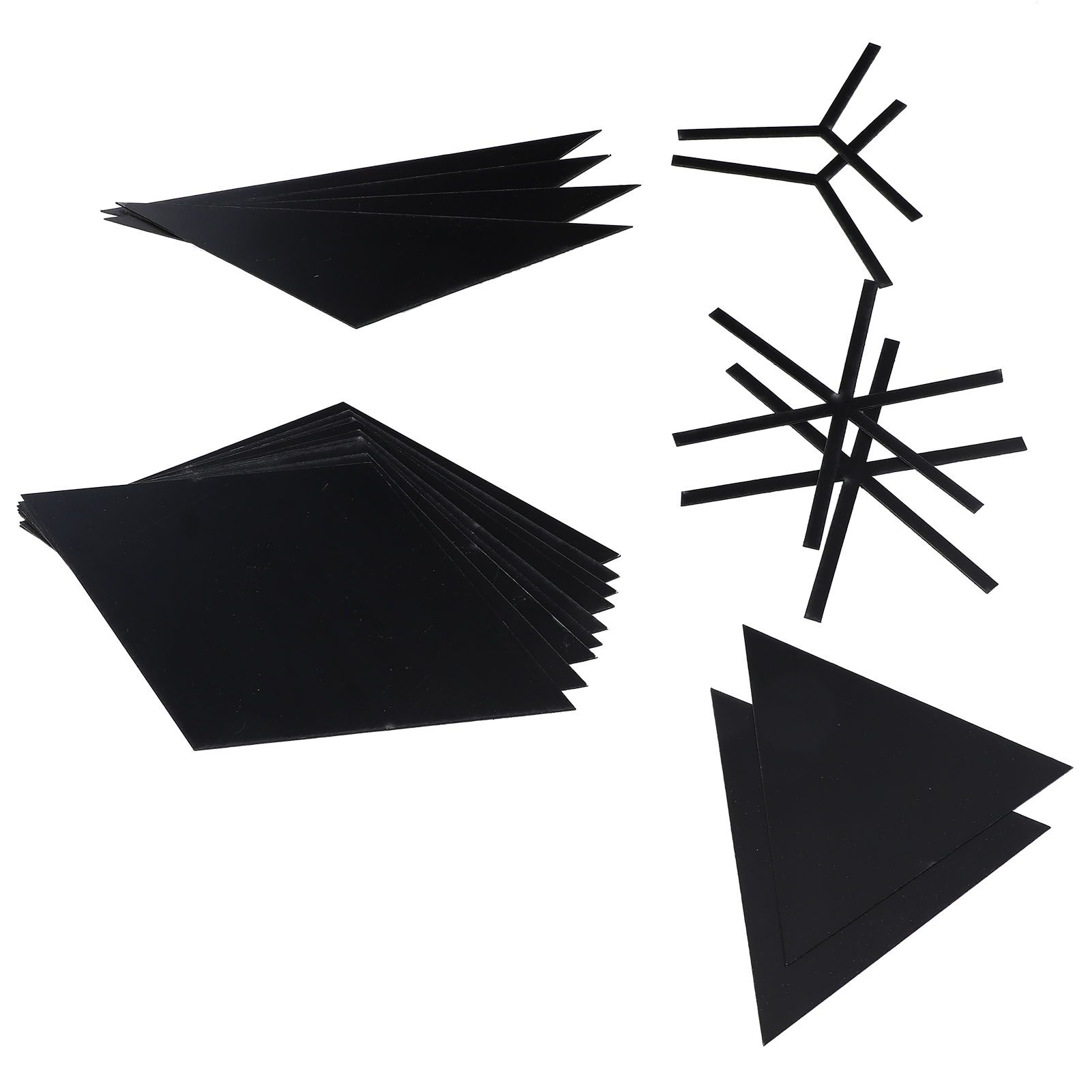 Mirror Wall Stickers Waterproof DIY Acrylic Wall Decals for Living Room view 6