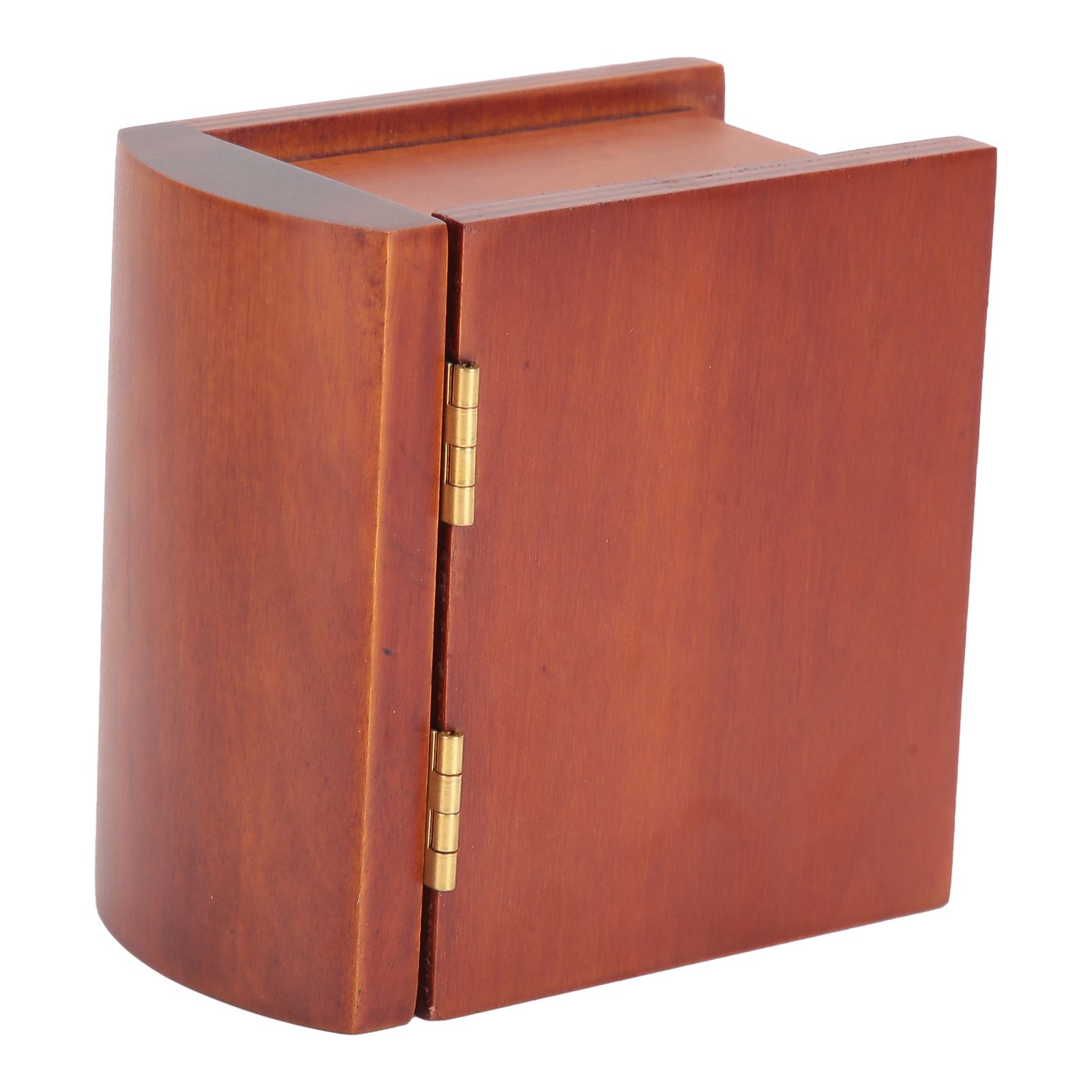 Wood Book Shaped Music Box Mini Clockwork WindUp Music Box Gifts Home Decoration view 6