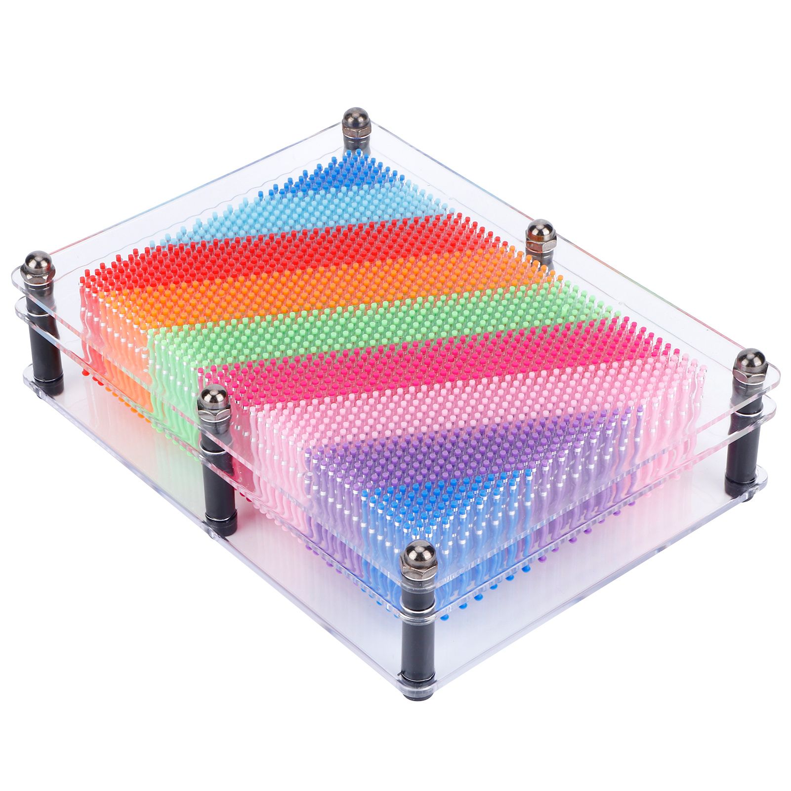 3‑Dimensional Pin Art Board Toy for Sculptures Children Adults Learning Gift