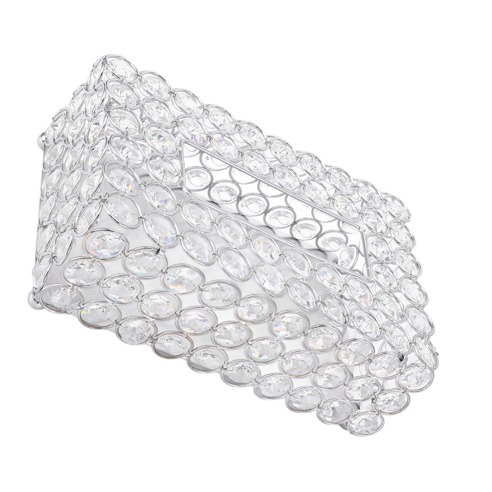 Crystal Tissue Box Paper Rack Office Table Accessories Tissue Case Holder