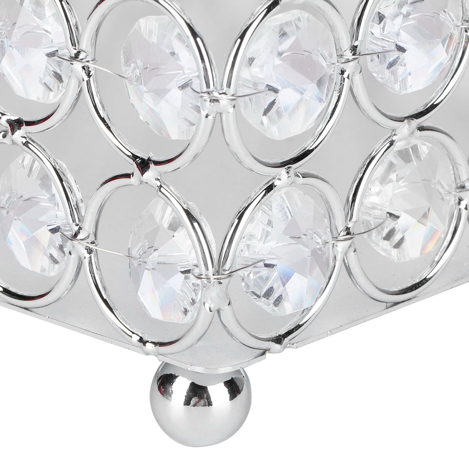 Crystal Tissue Box Paper Rack Office Table Accessories Tissue Case Holder view 12