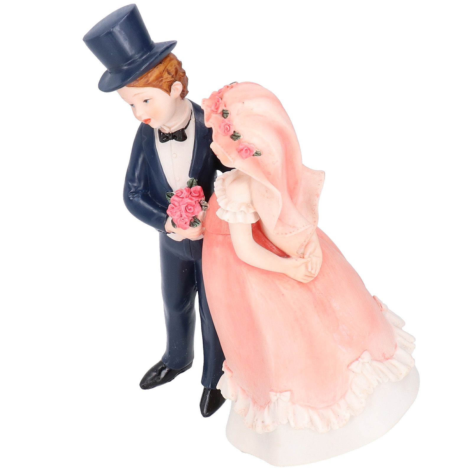 European Style Couple Craft Figurine Resin Craftwork Table Ornaments Home view 5