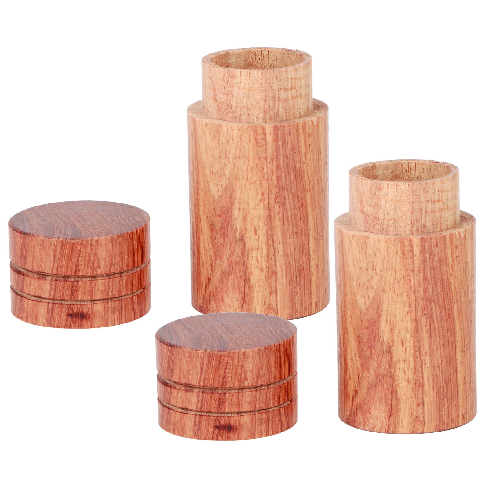 10Pcs Wooden Essential Oil Cylinder Box Storage Bottle Container Travelling view 7