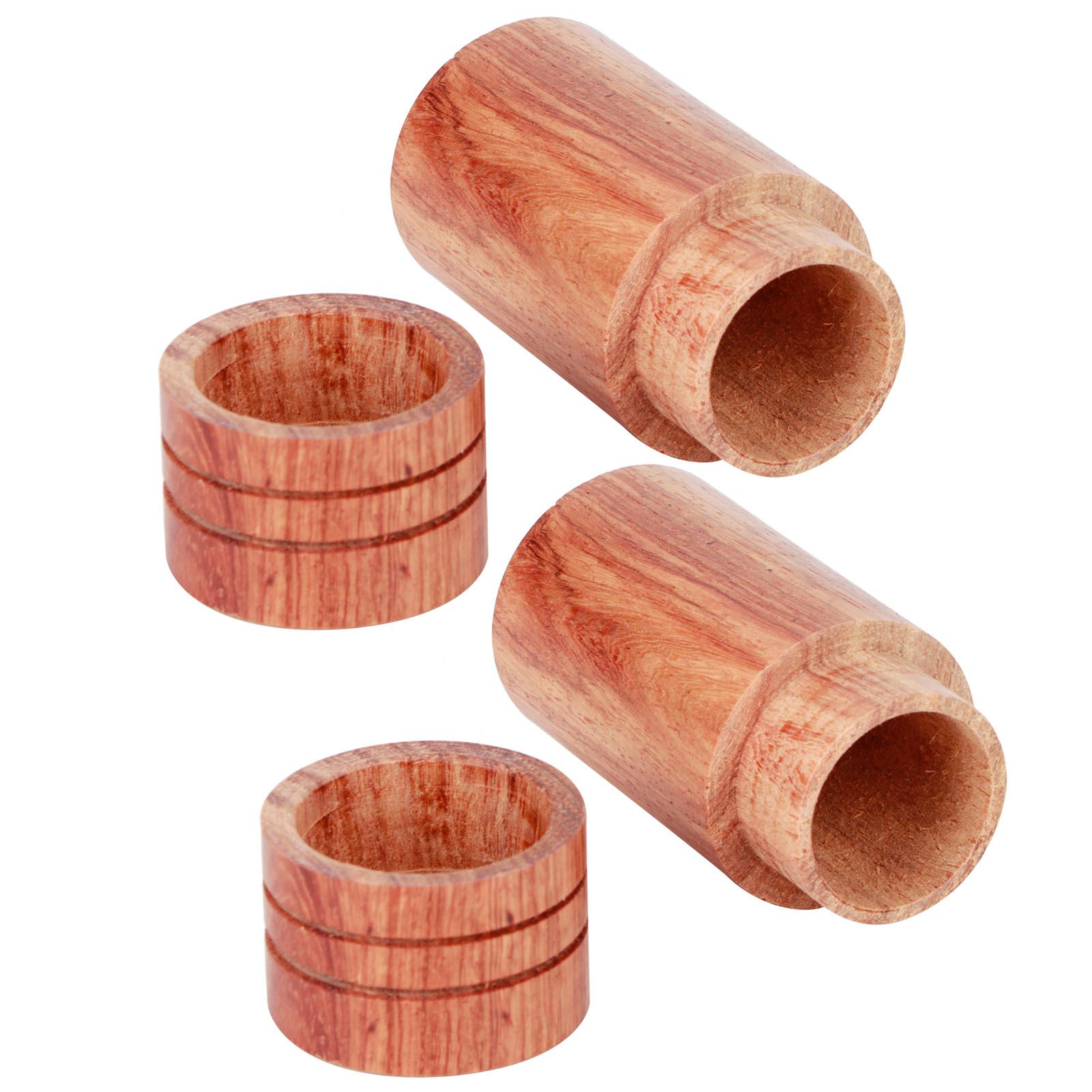10Pcs Wooden Essential Oil Cylinder Box Storage Bottle Container Travelling view 8