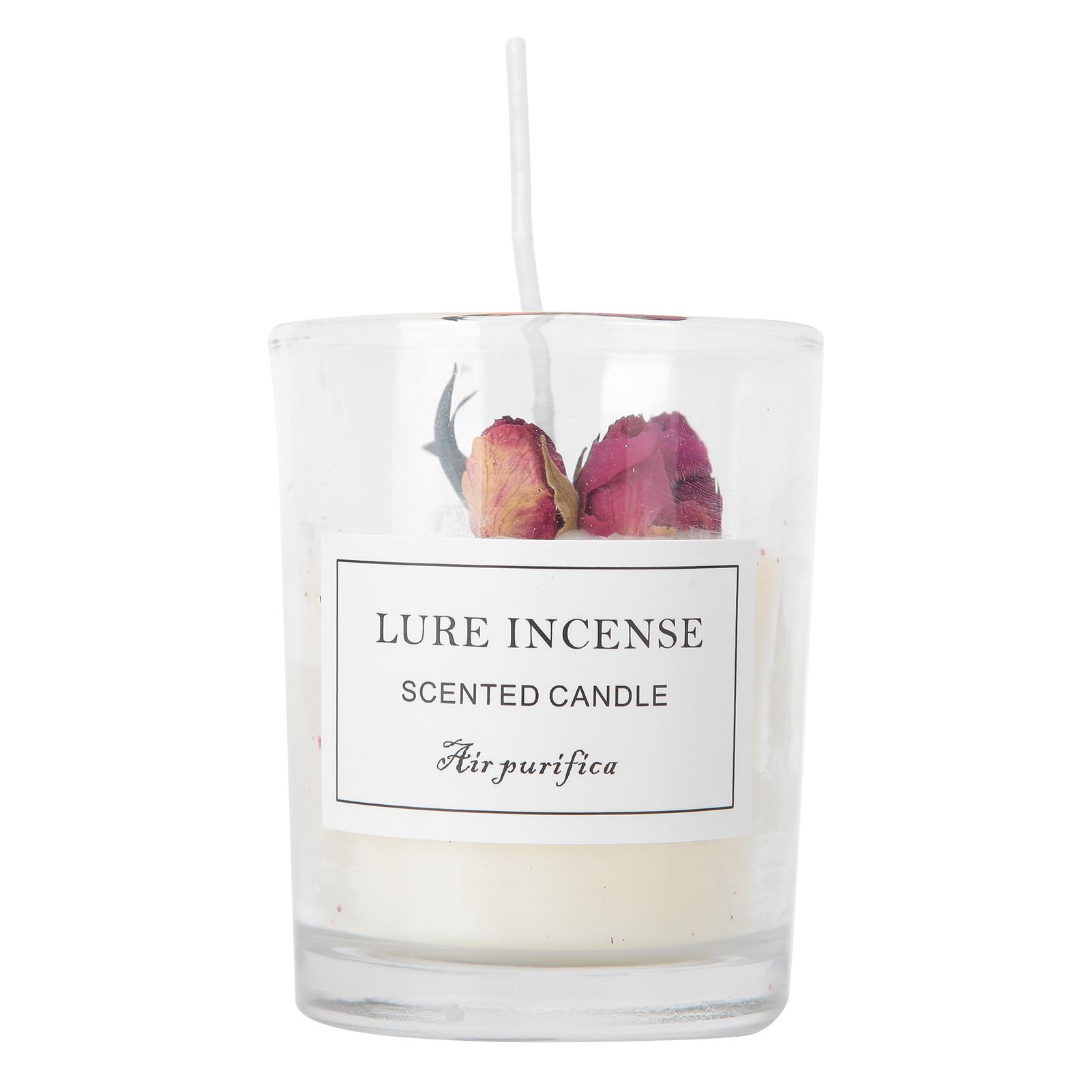 Scented Candle Glass Candle Jar Birthday Gift Home Decor Wedding Table Decoration view 2
